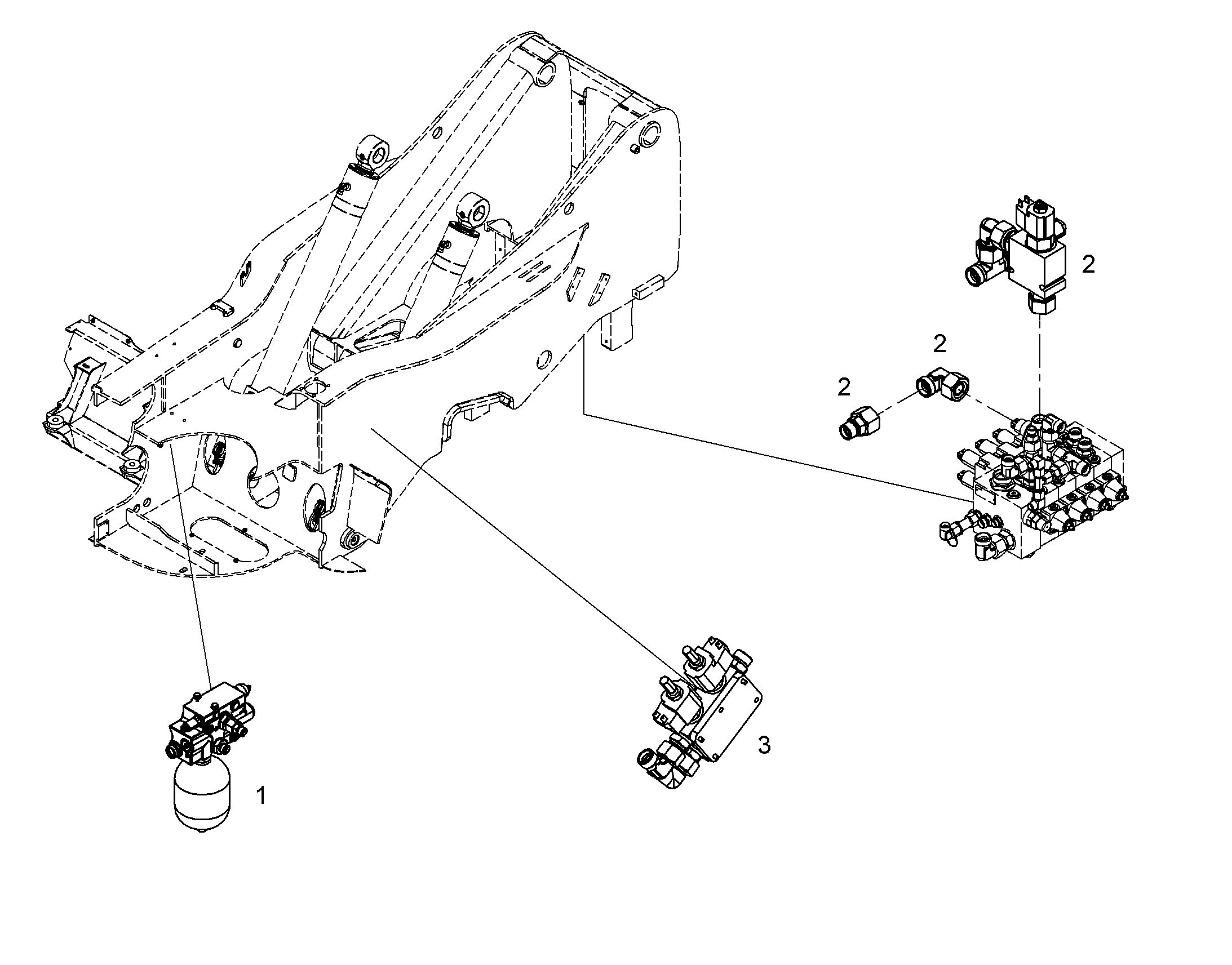 ГИДРОКОРОБКА 9406434 LIEBHERR