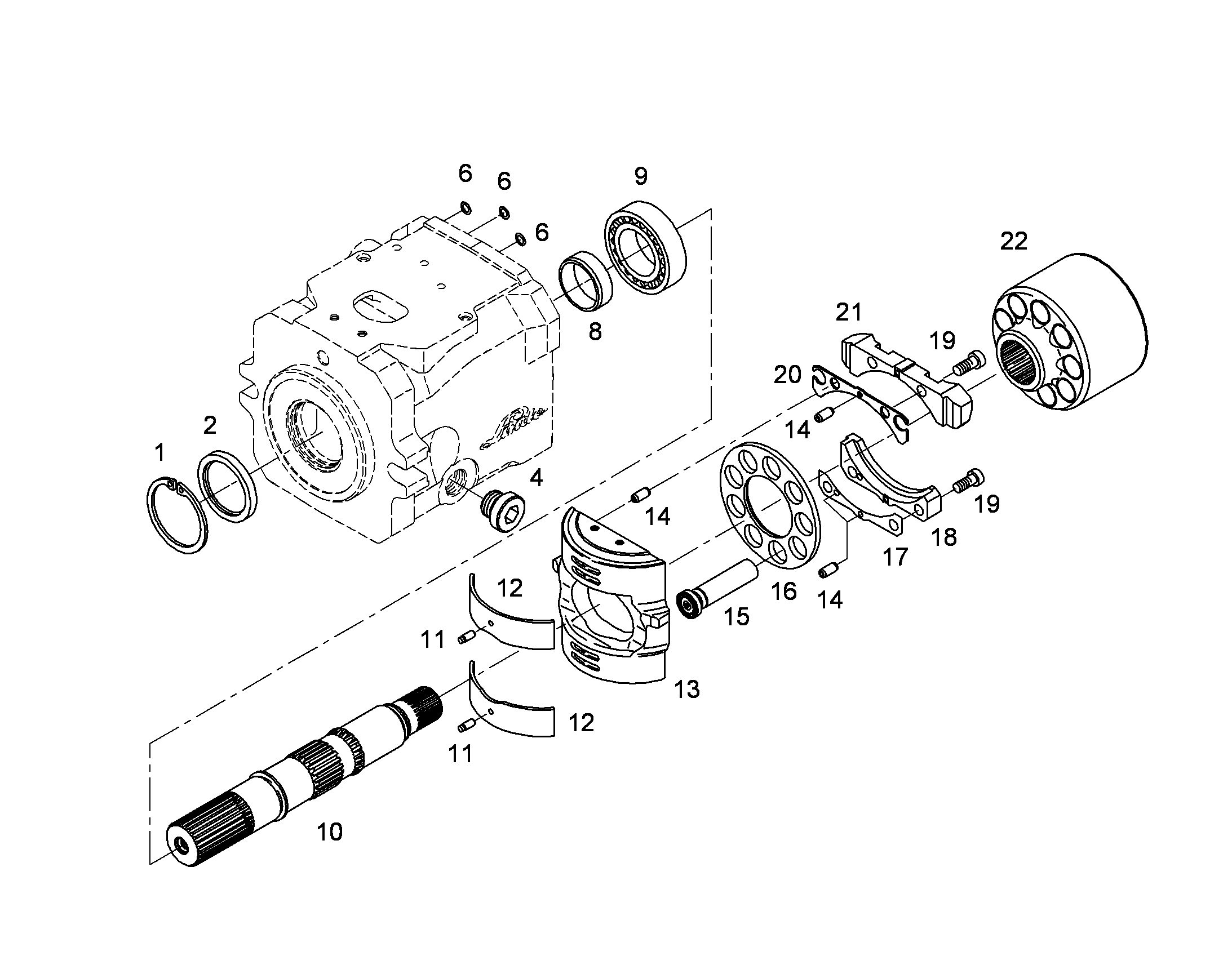 СТОПОРНОЕ КОЛЬЦО DIN 984 58 4601491 LIEBHERR
