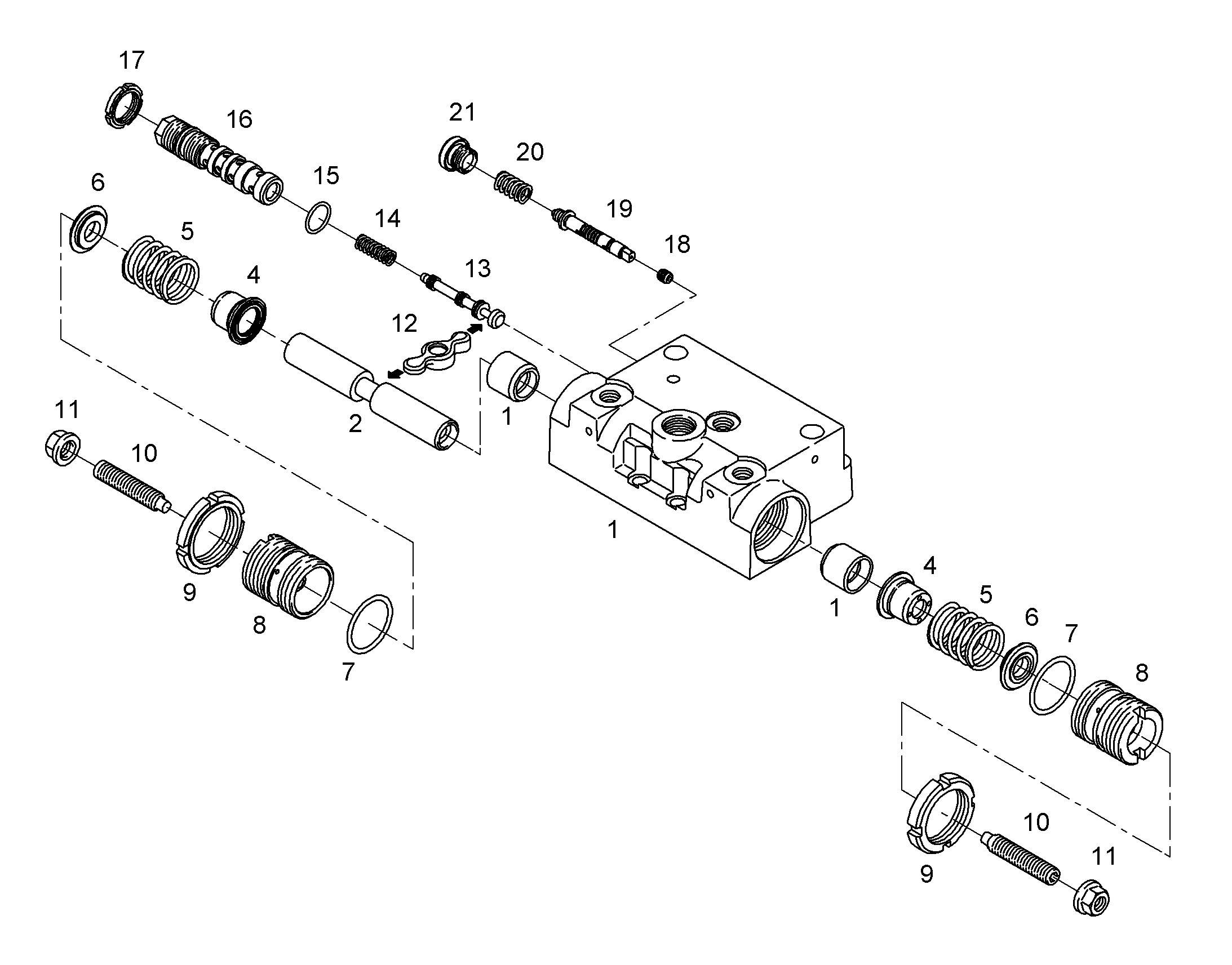Прижимная пружина 10334384 LIEBHERR