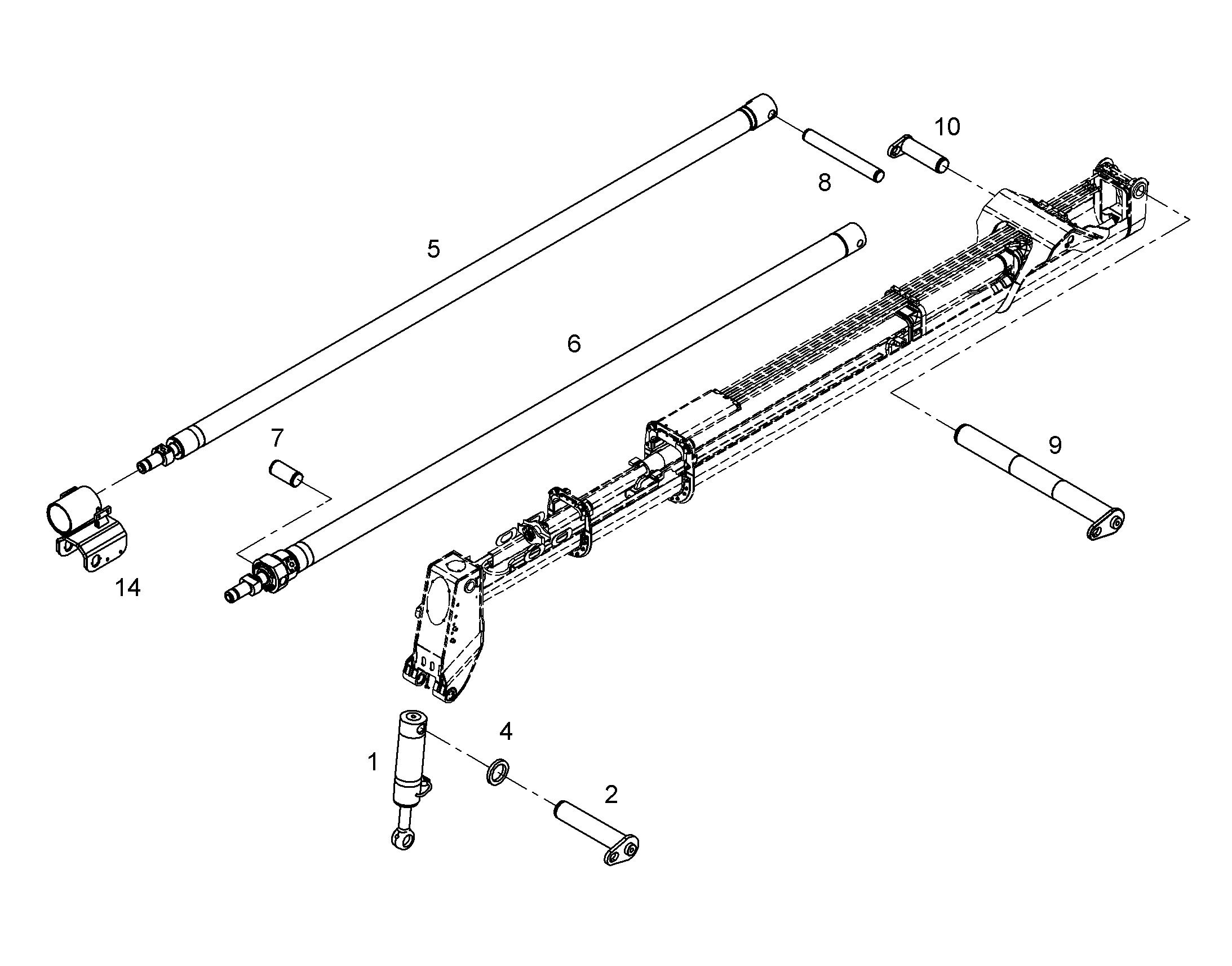 ГИДРОЦИЛИНДР 9584702 LIEBHERR
