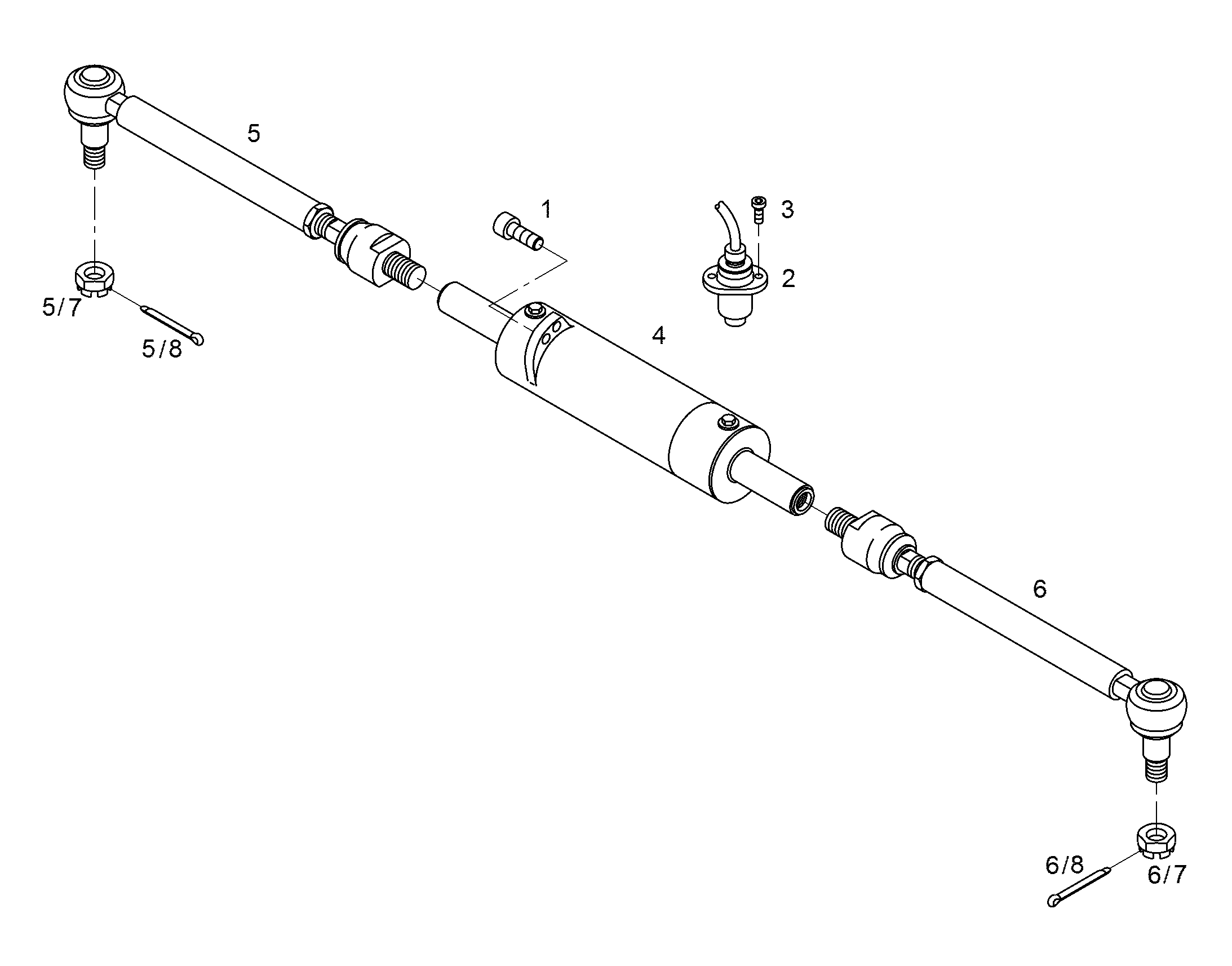 ЦИЛИНДР 12261408 LIEBHERR