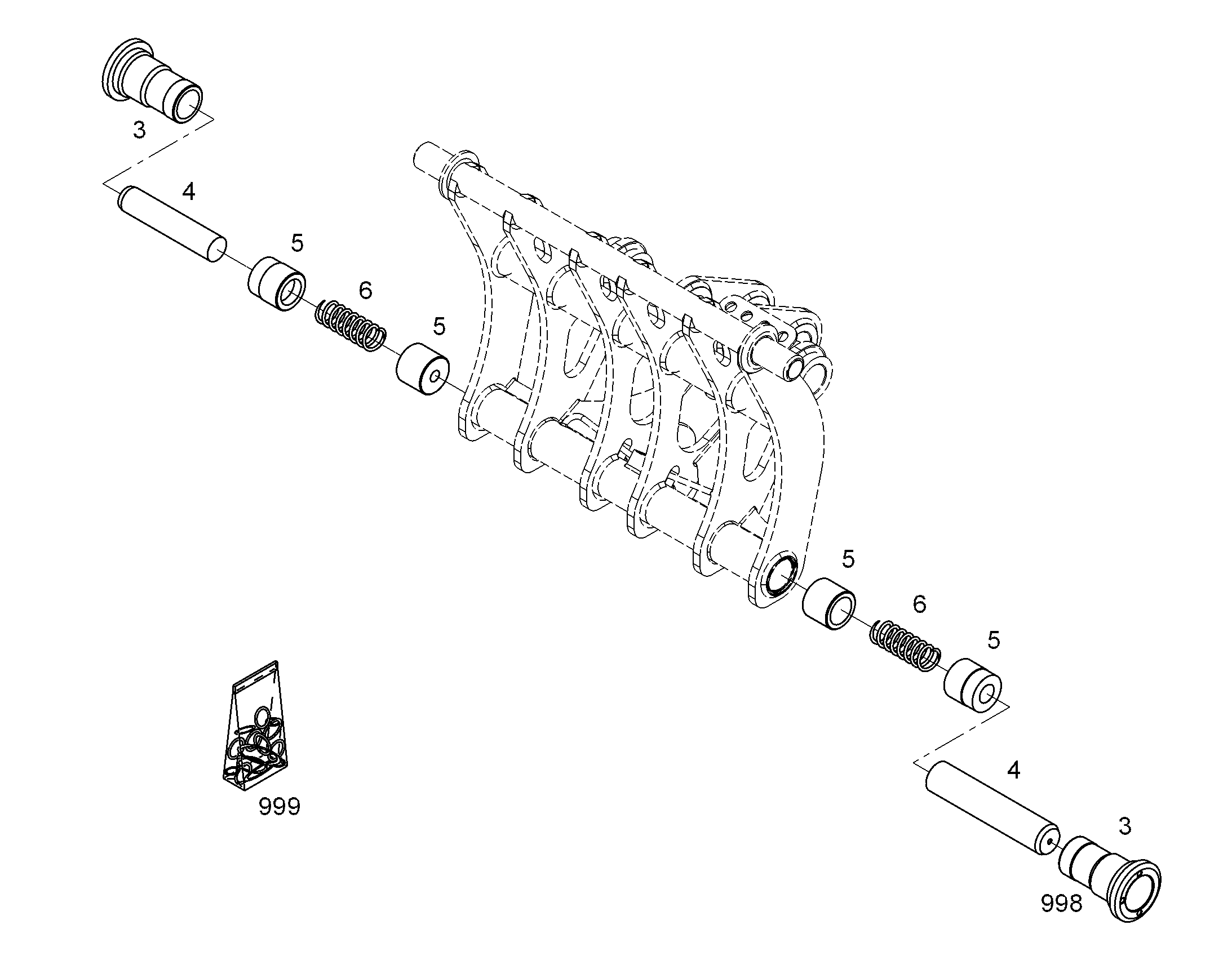 ПРУЖИНОДЕРЖАТЕЛЬ 10800323 LIEBHERR