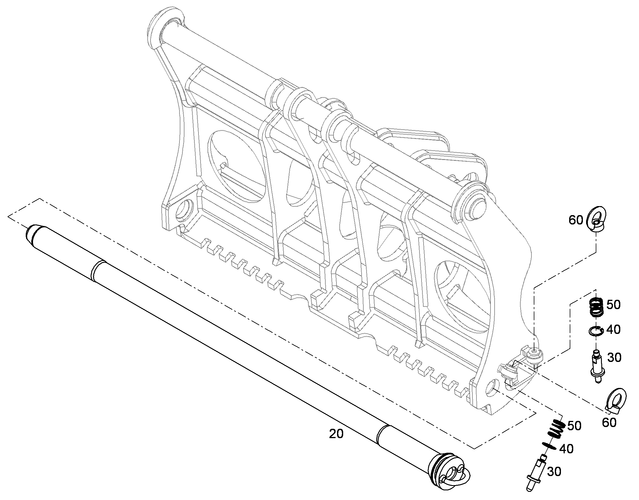 ЦАПФА ФИКСИРУЮЩАЯ 10310338 LIEBHERR