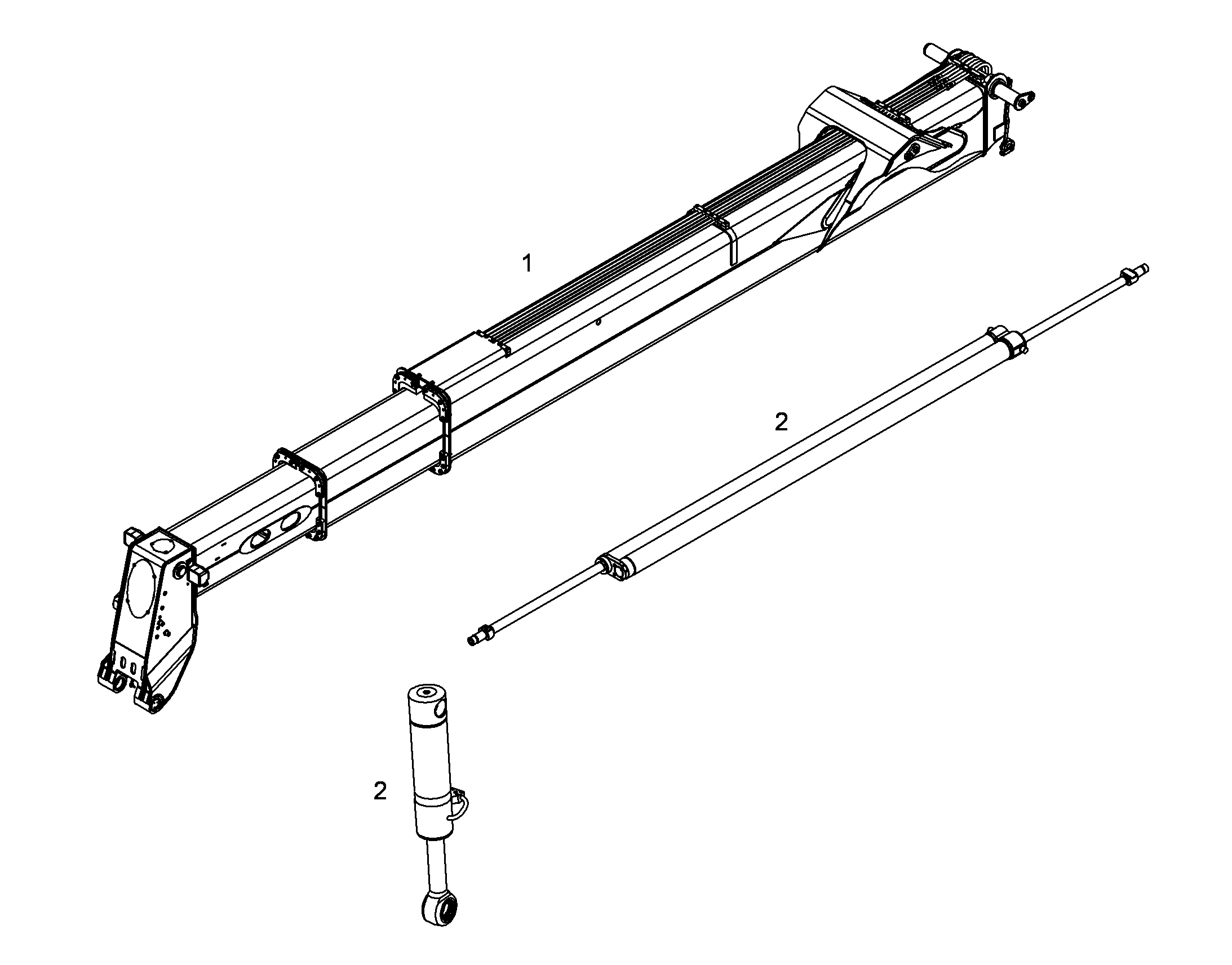 ТЕЛЕСКОПИЧЕСКИЙ ЭЛЕМЕНТ 10305443 LIEBHERR