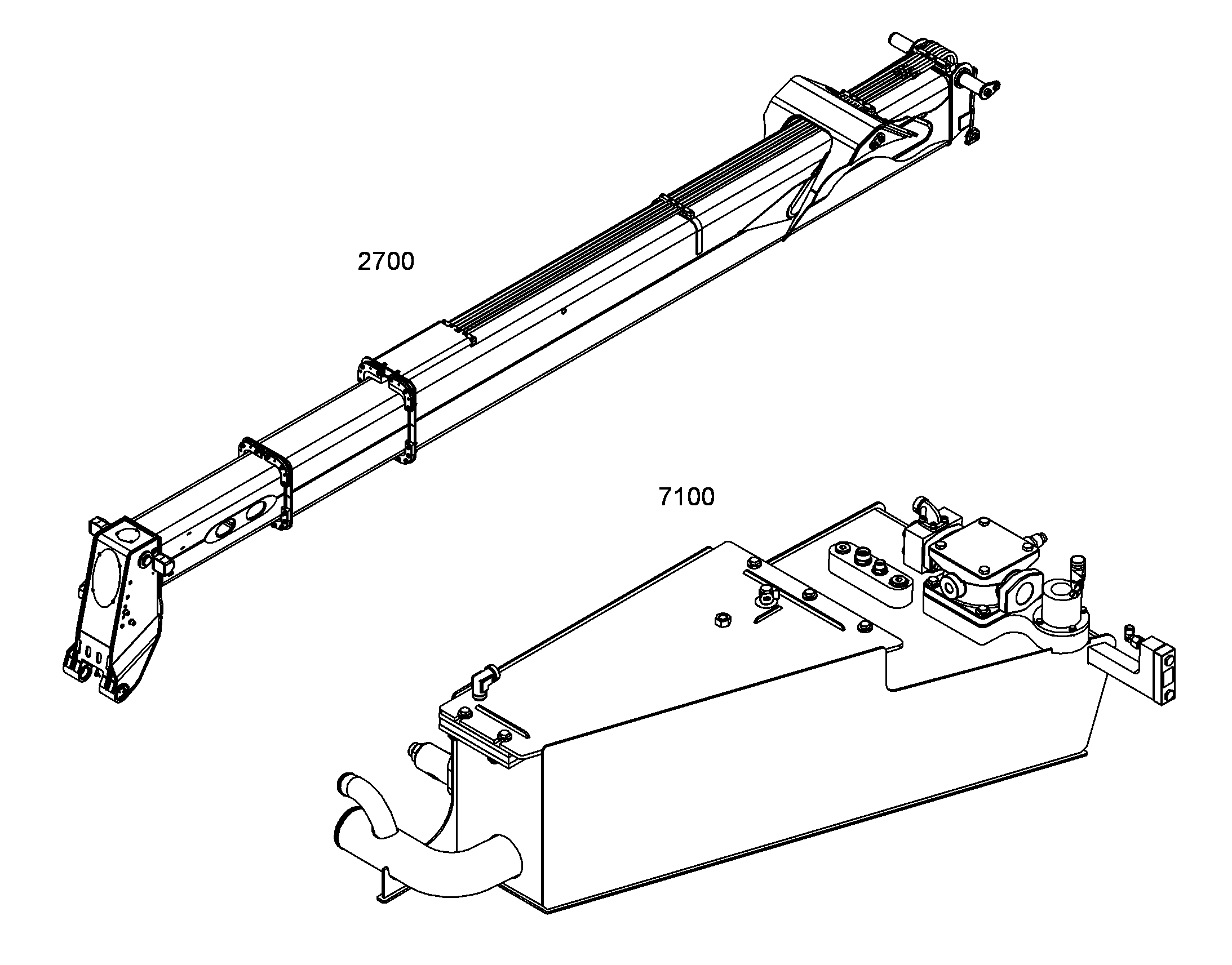ТЕЛЕСКОПИЧЕСКИЙ ЭЛЕМЕНТ 10321679 LIEBHERR