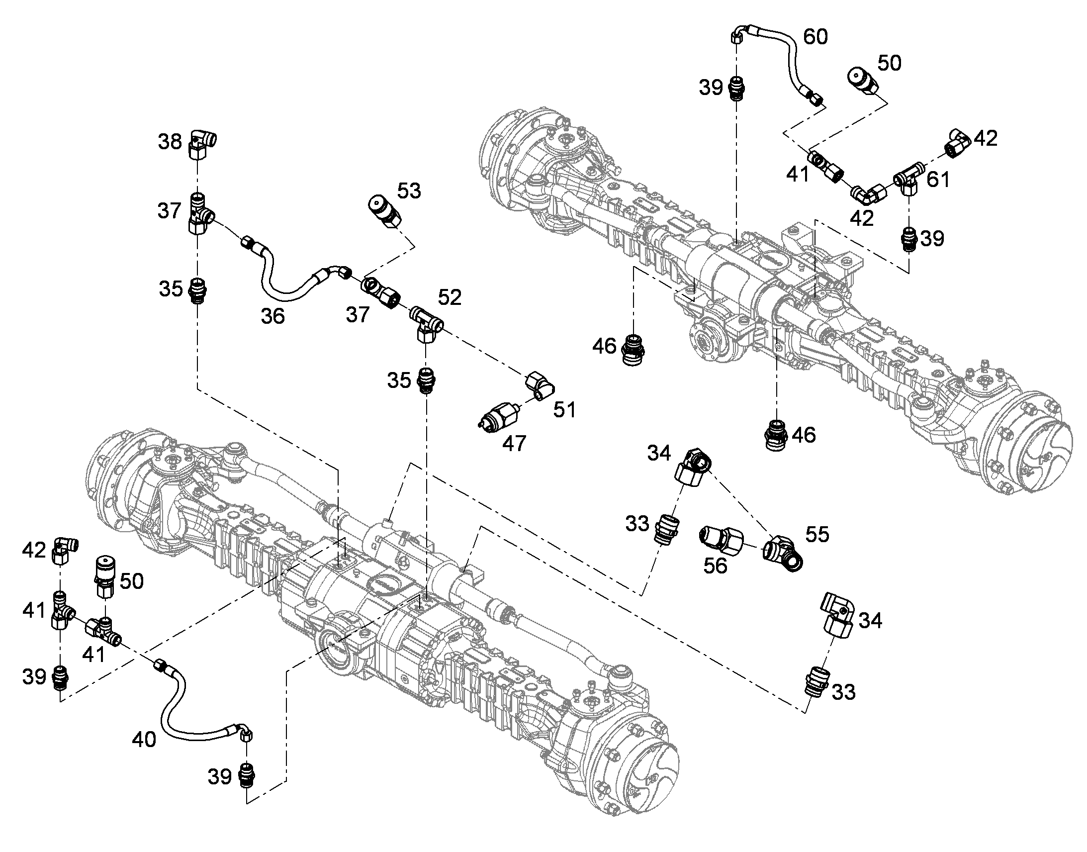 ШЛАНГ 6X350 10037379 LIEBHERR