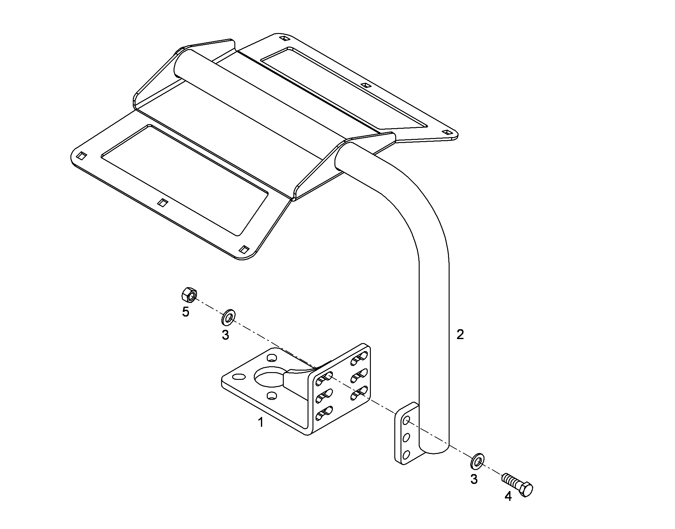 КРЕПЛЕНИЕ 10314741 LIEBHERR