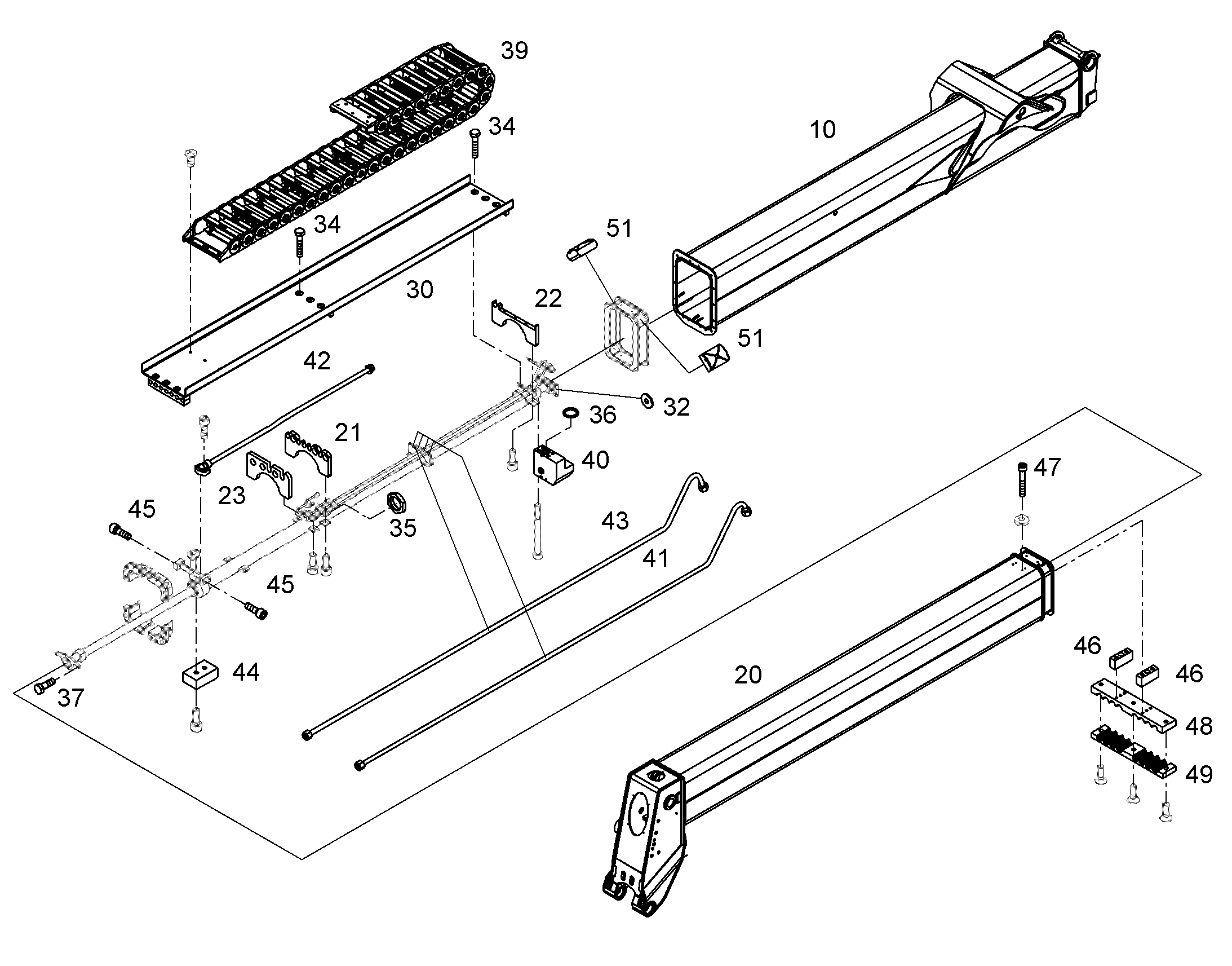 ЦЕПЬ 10317043 LIEBHERR