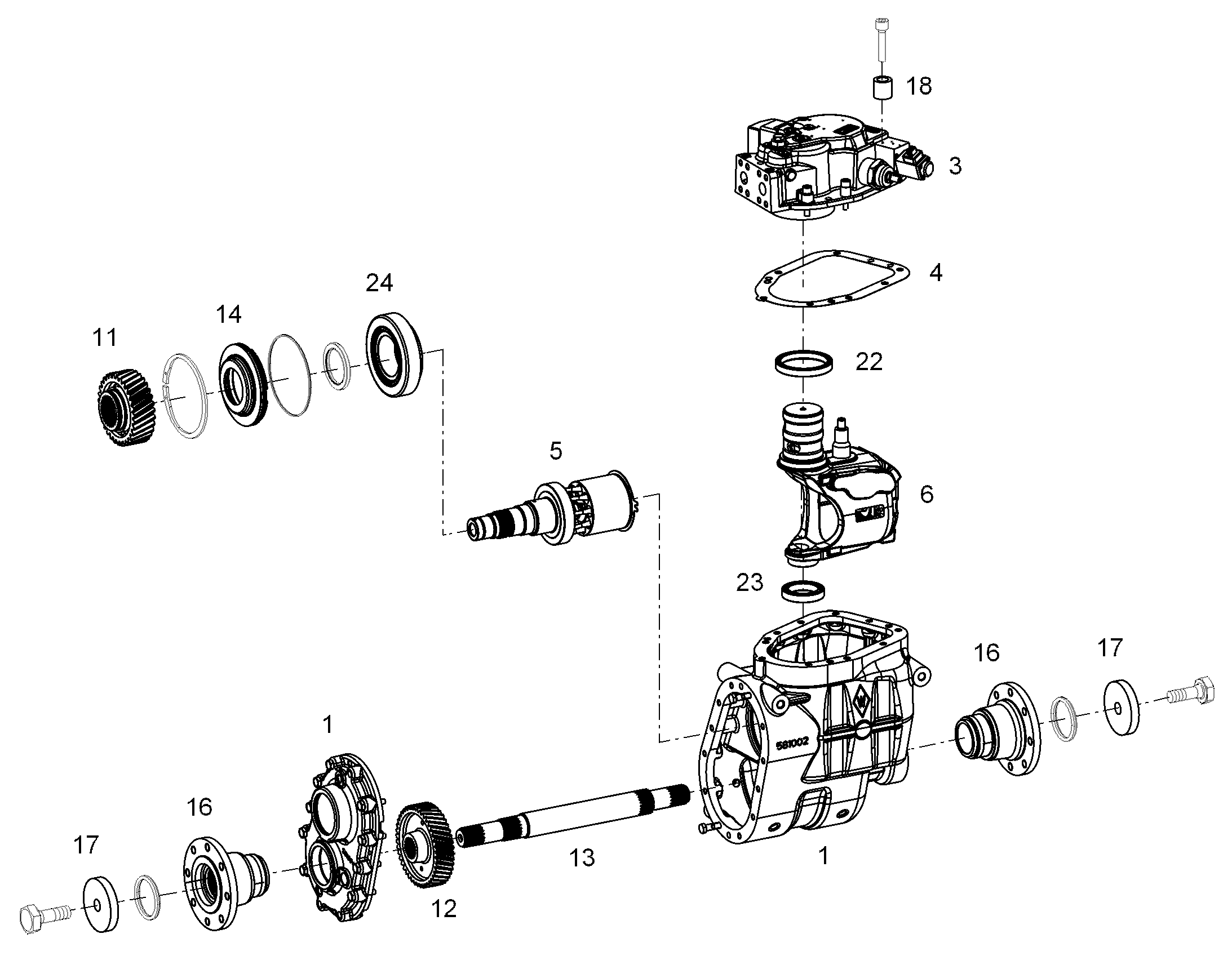 ПРОМЕЖУТОЧНОЕ КОЛЬЦО 11060245 LIEBHERR