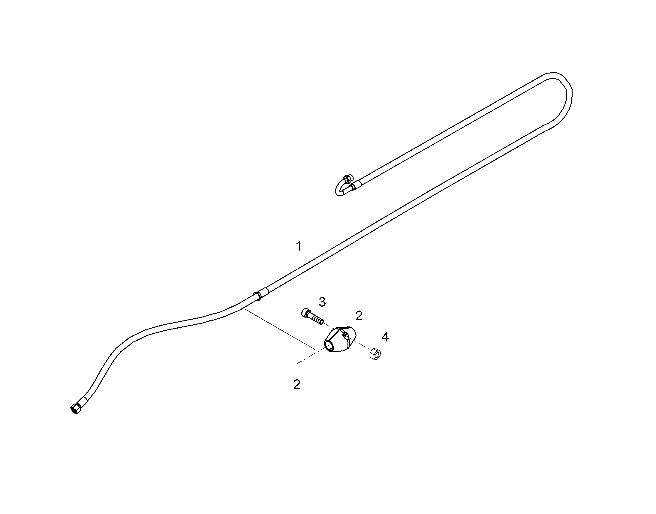 ШЛАНГ В СБОРЕ 12X9800 10313908 LIEBHERR