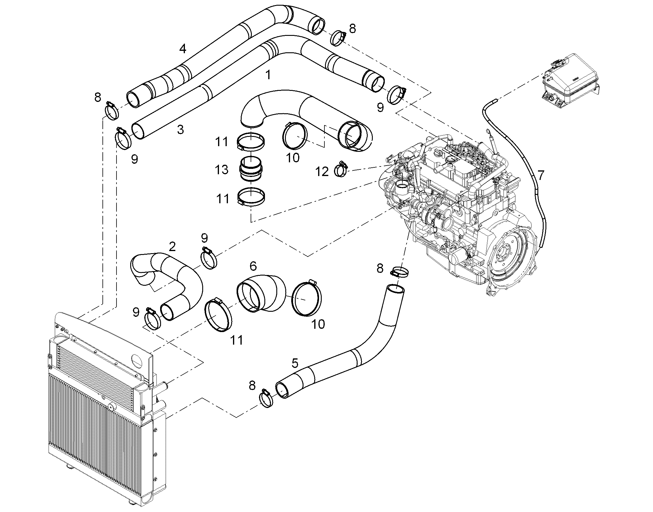 СКОБА DIN 3021 A 50 43,5-53X12 11659640 LIEBHERR