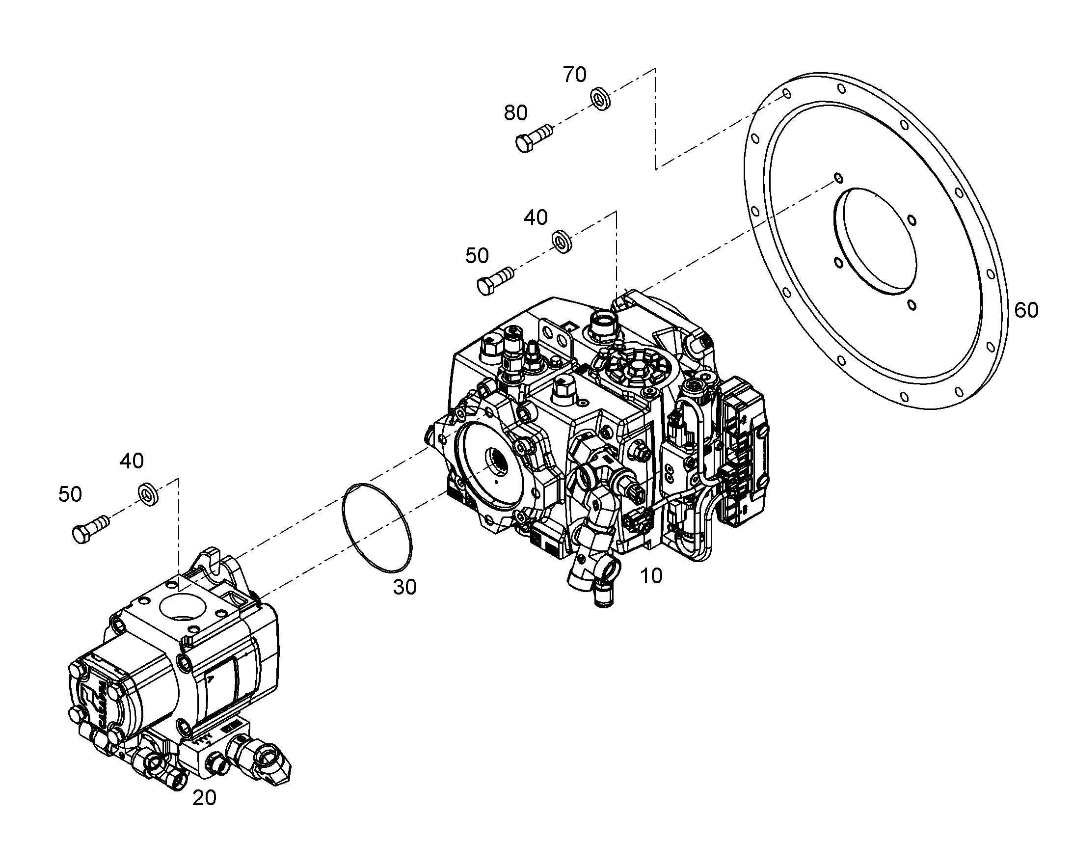 ПЛАСТИНКА ФЛАНЦЕВВАЯ 10318655 LIEBHERR