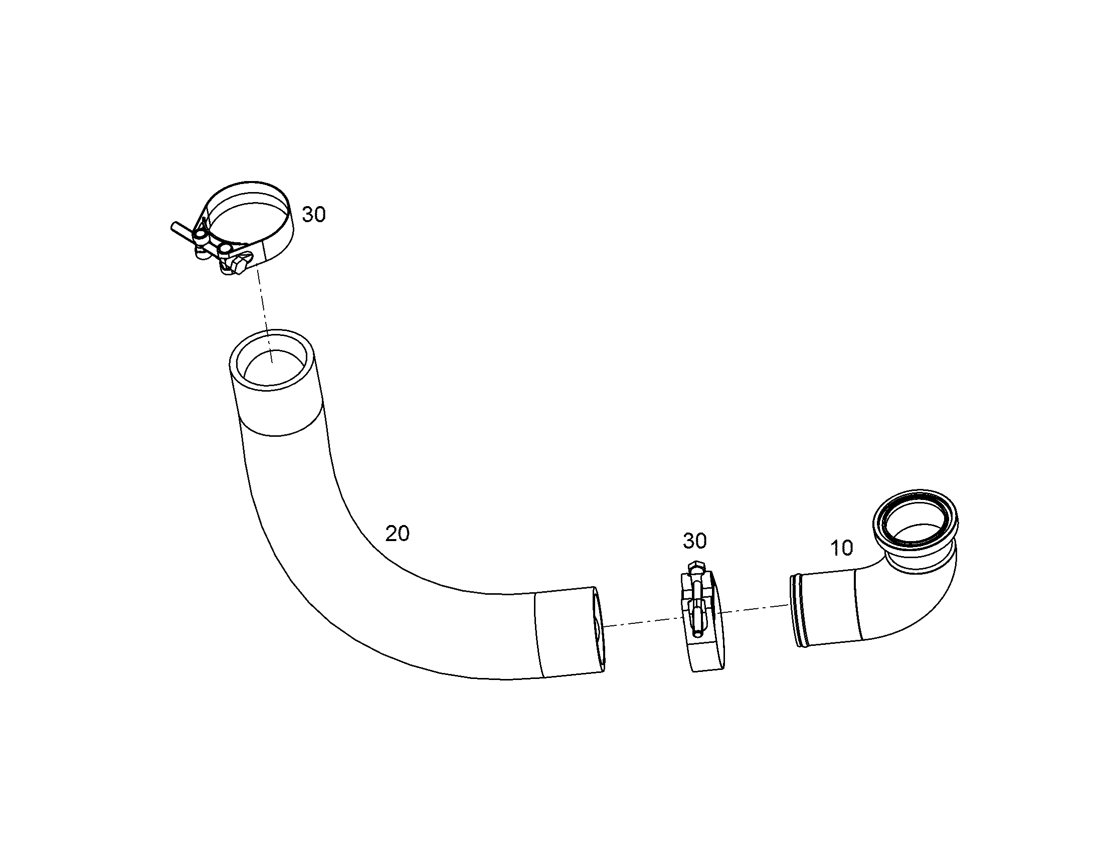 КОЛЕНО ТРУБНОЕ 60X1,5 10321394 LIEBHERR