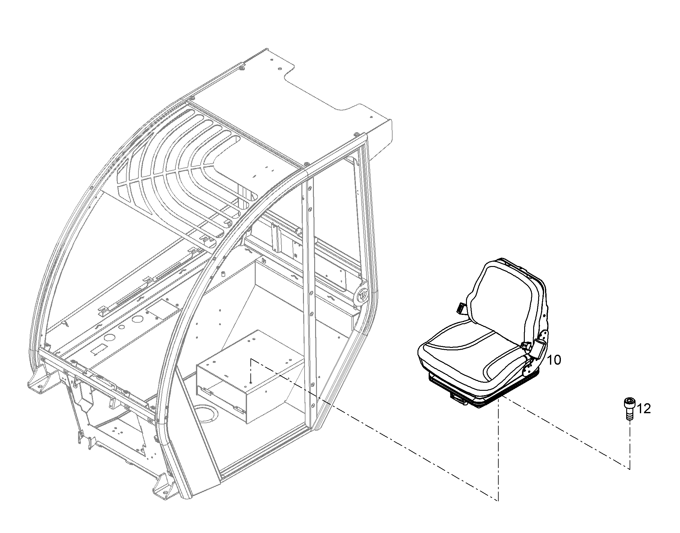 СИДЕНЬЕ ДЛЯ ВОДИТЕЛЯ 11341084 LIEBHERR