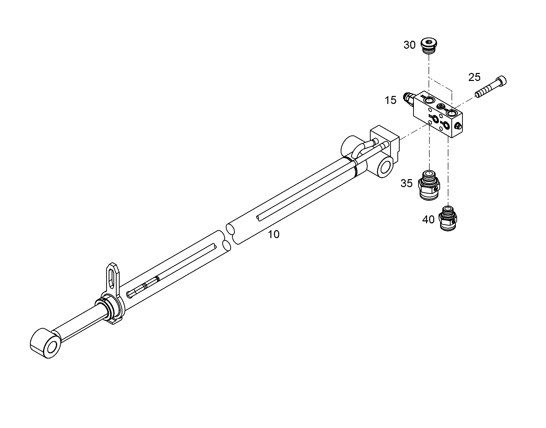 ГИДРОЦИЛИНДР 11647364 LIEBHERR