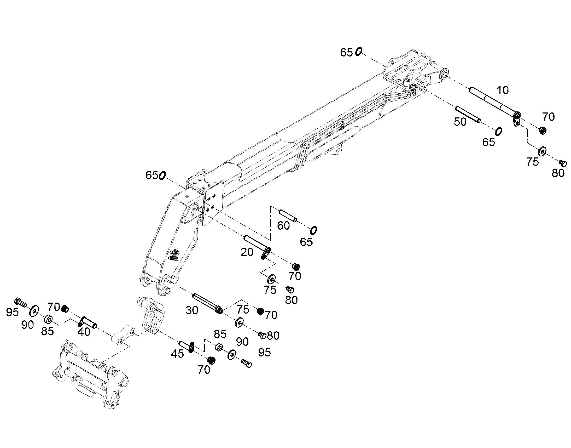 ГИЛЬЗА 12,4X25X10 11076651 LIEBHERR