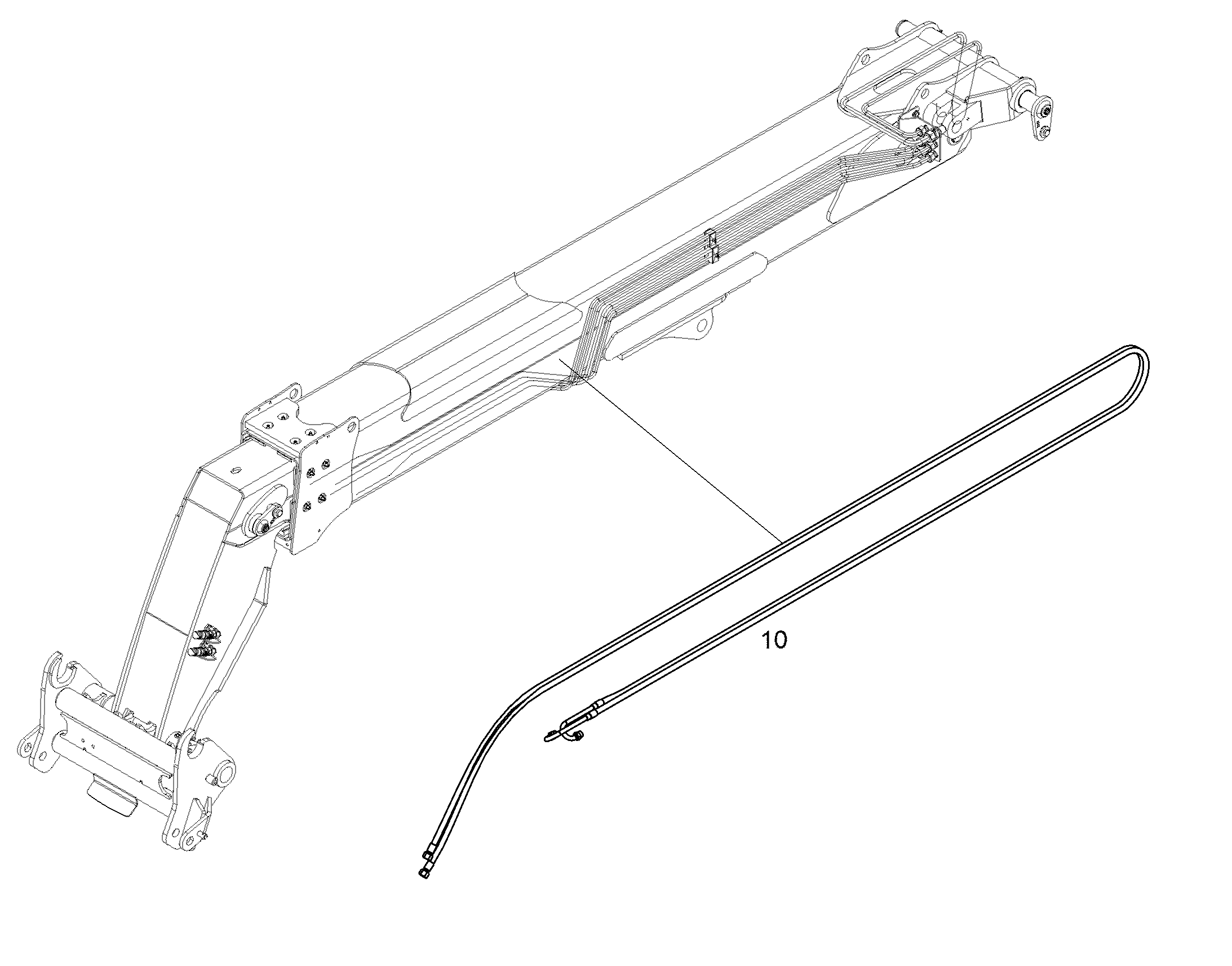 ДОРАБОТКА ШЛАНГА 93513201 LIEBHERR