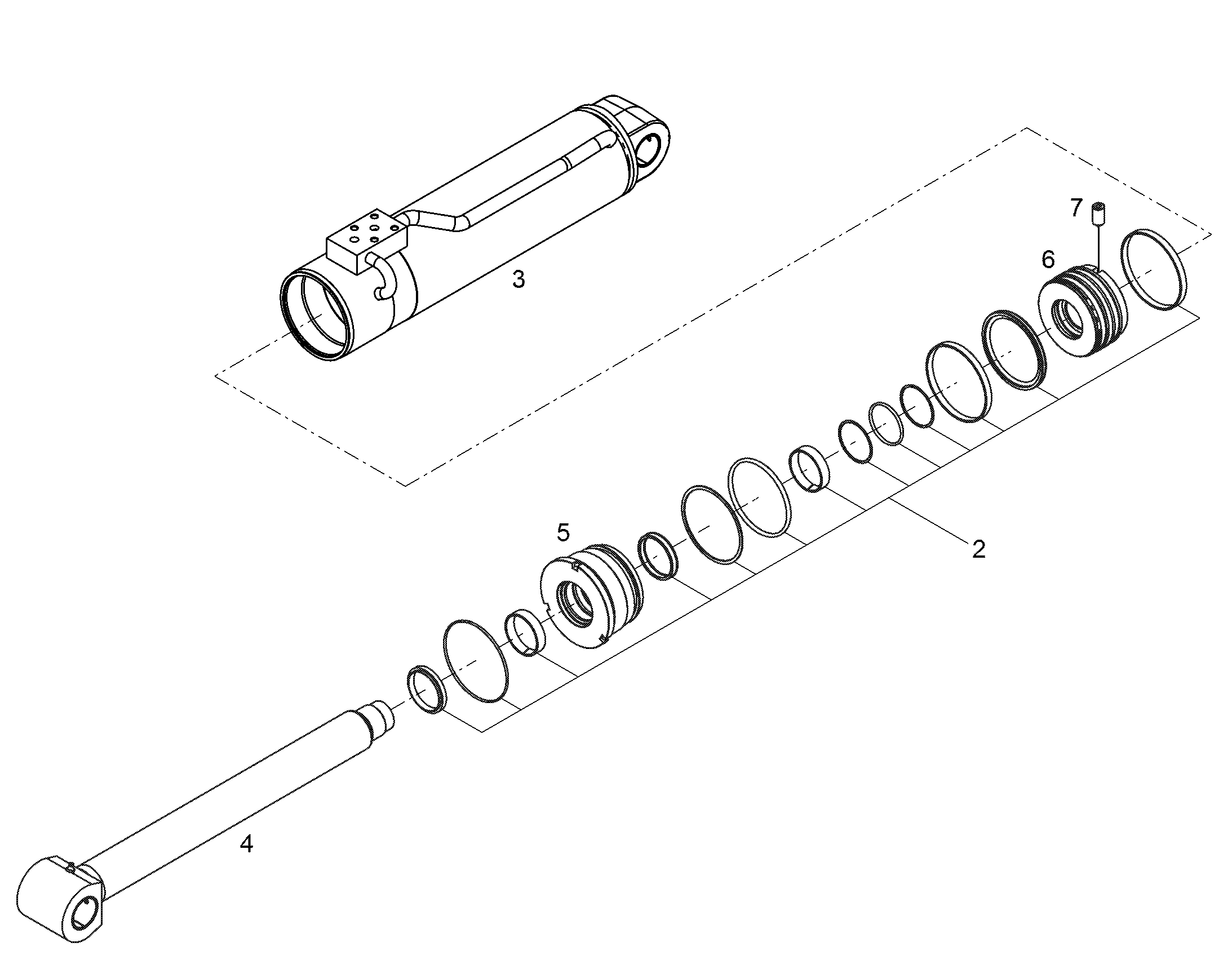 ШТОК ПОРШНЕВОЙ 11836670 LIEBHERR