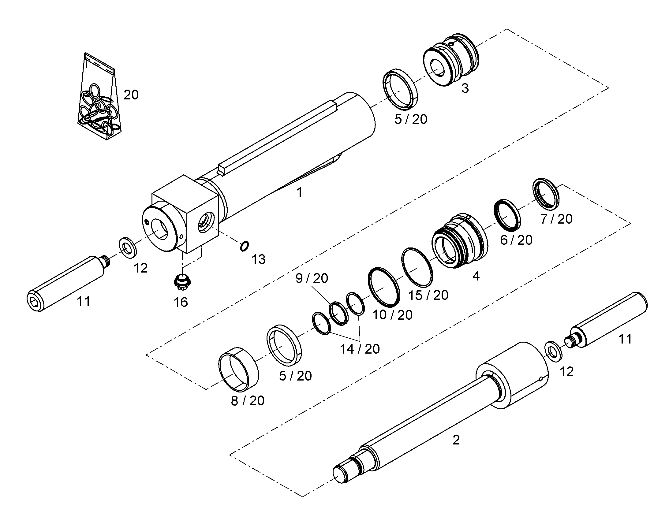 ЗАГЛУШКА РЕЗЬБОВАЯ R3/8 12207922 LIEBHERR