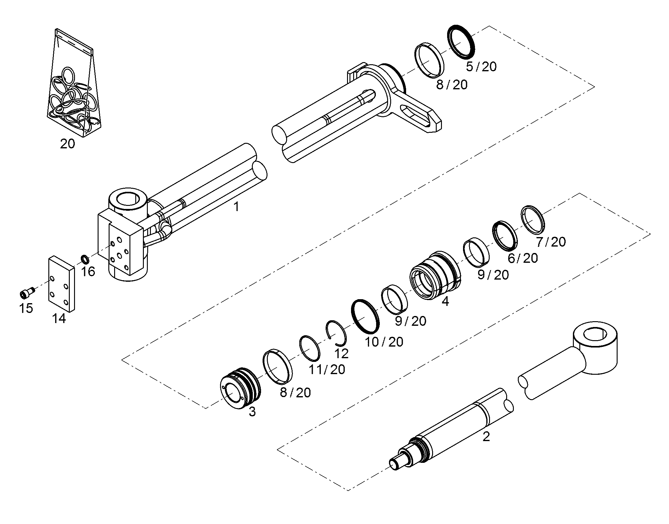 ПРУЖИННОЕ СТОПОРНОЕ КОЛЬЦО A 55 12207803 LIEBHERR