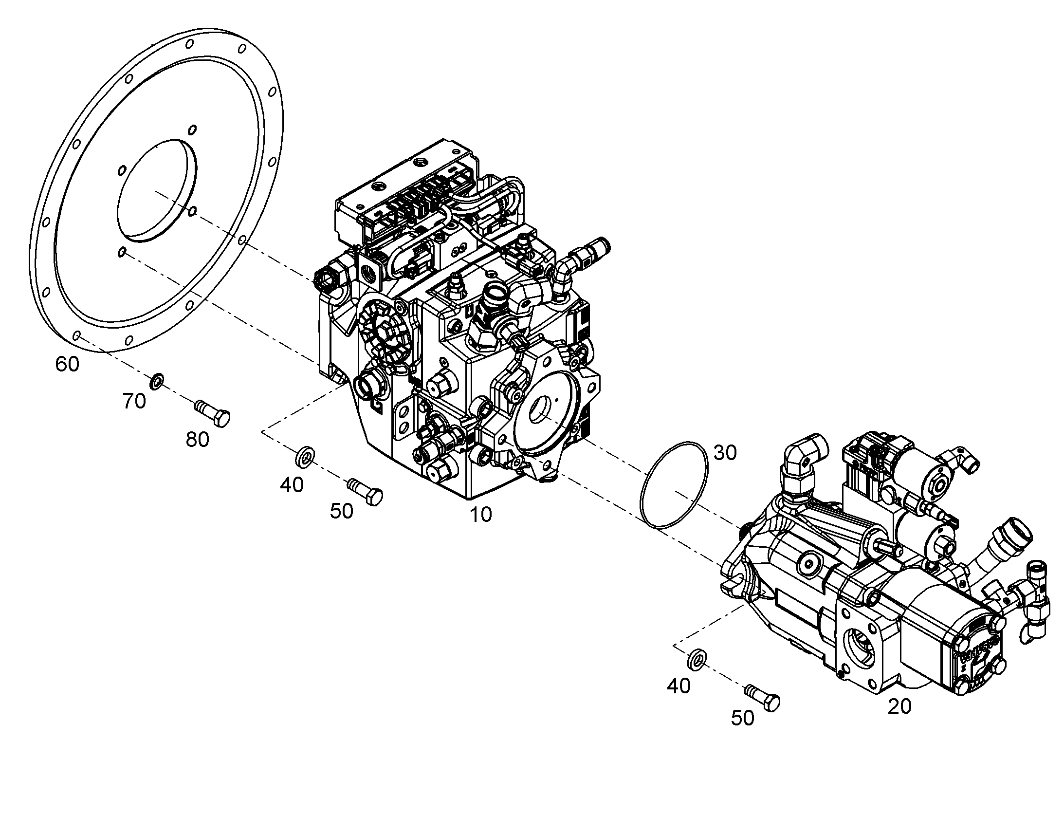 ГИДРОМОТОР 12426341 LIEBHERR