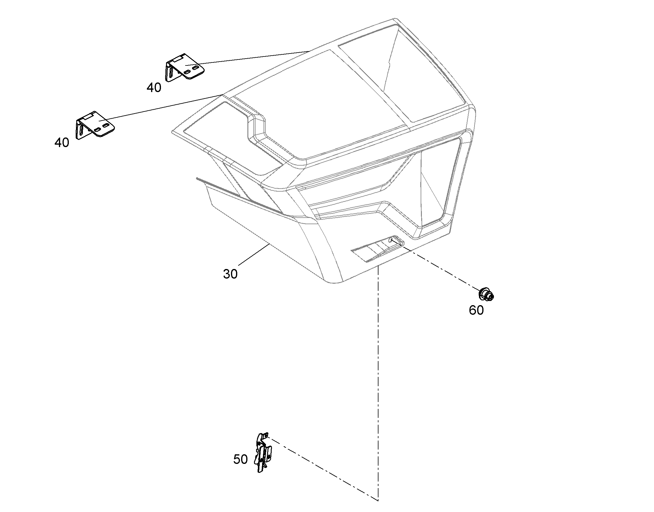 РУЧКА С НАЖИМНОЙ КНОПКОЙ 7412739 LIEBHERR