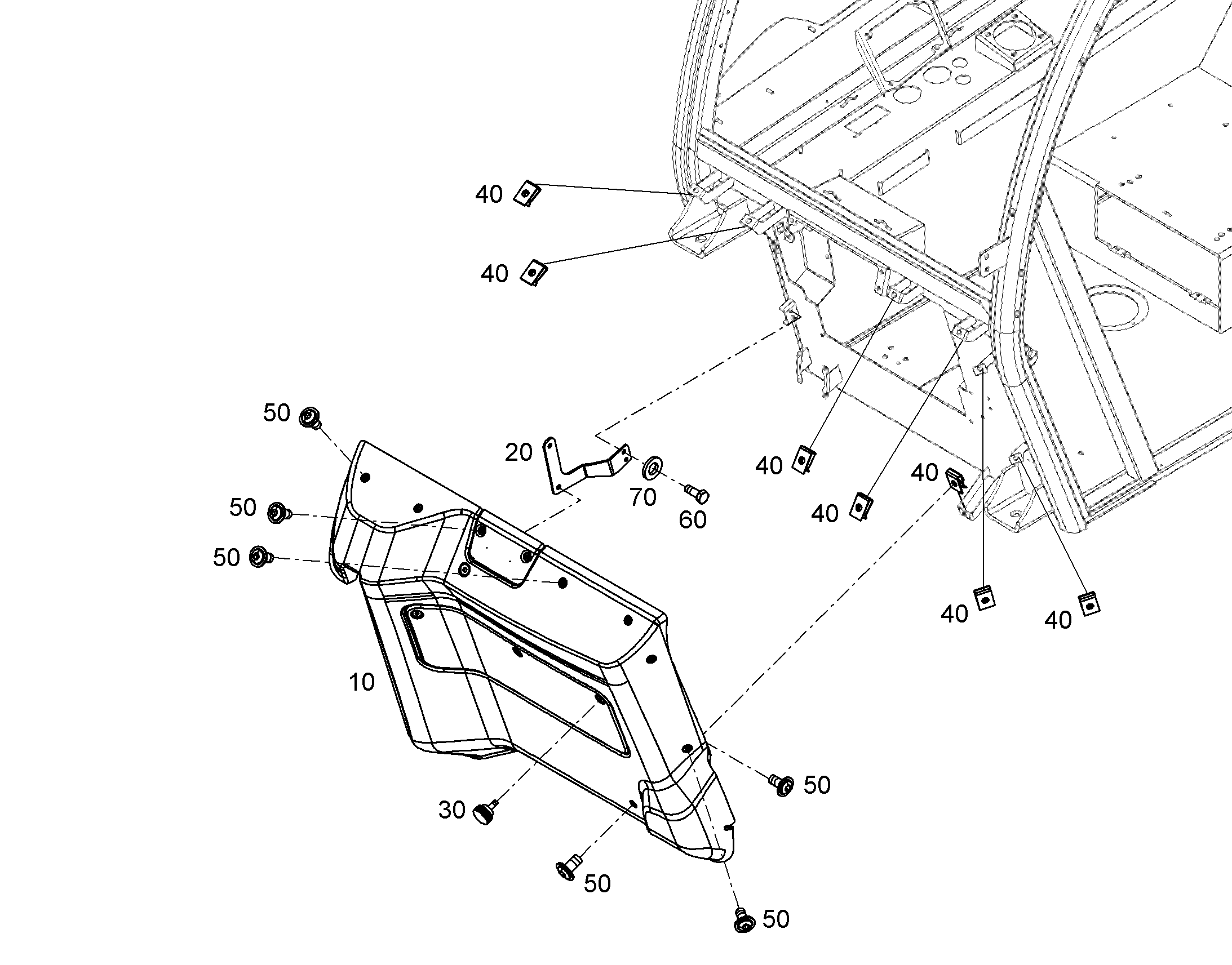 КРЕПЕЖ 12416284 LIEBHERR