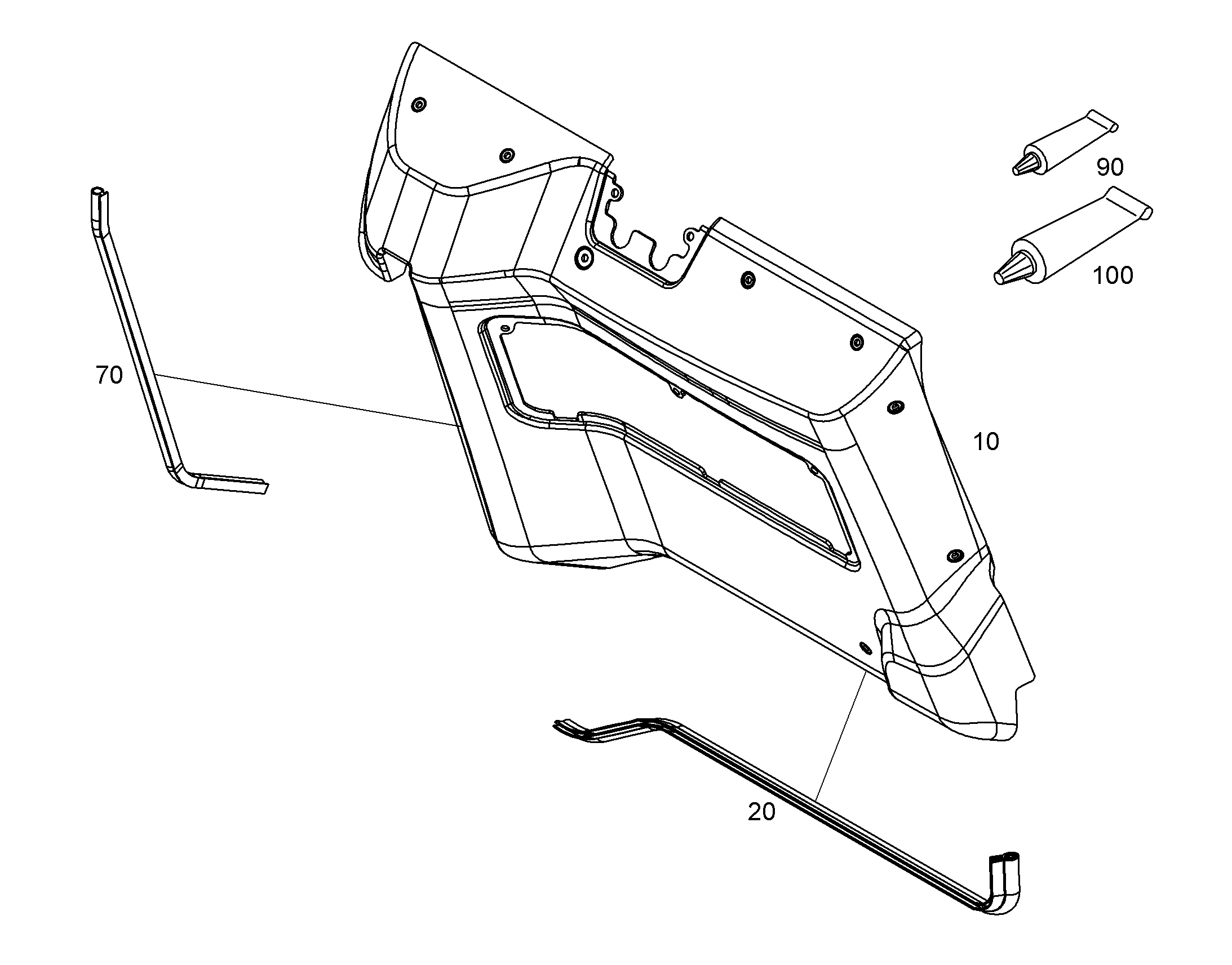 КЛЕЙ 50GRAMM FLASCH 12229344 LIEBHERR