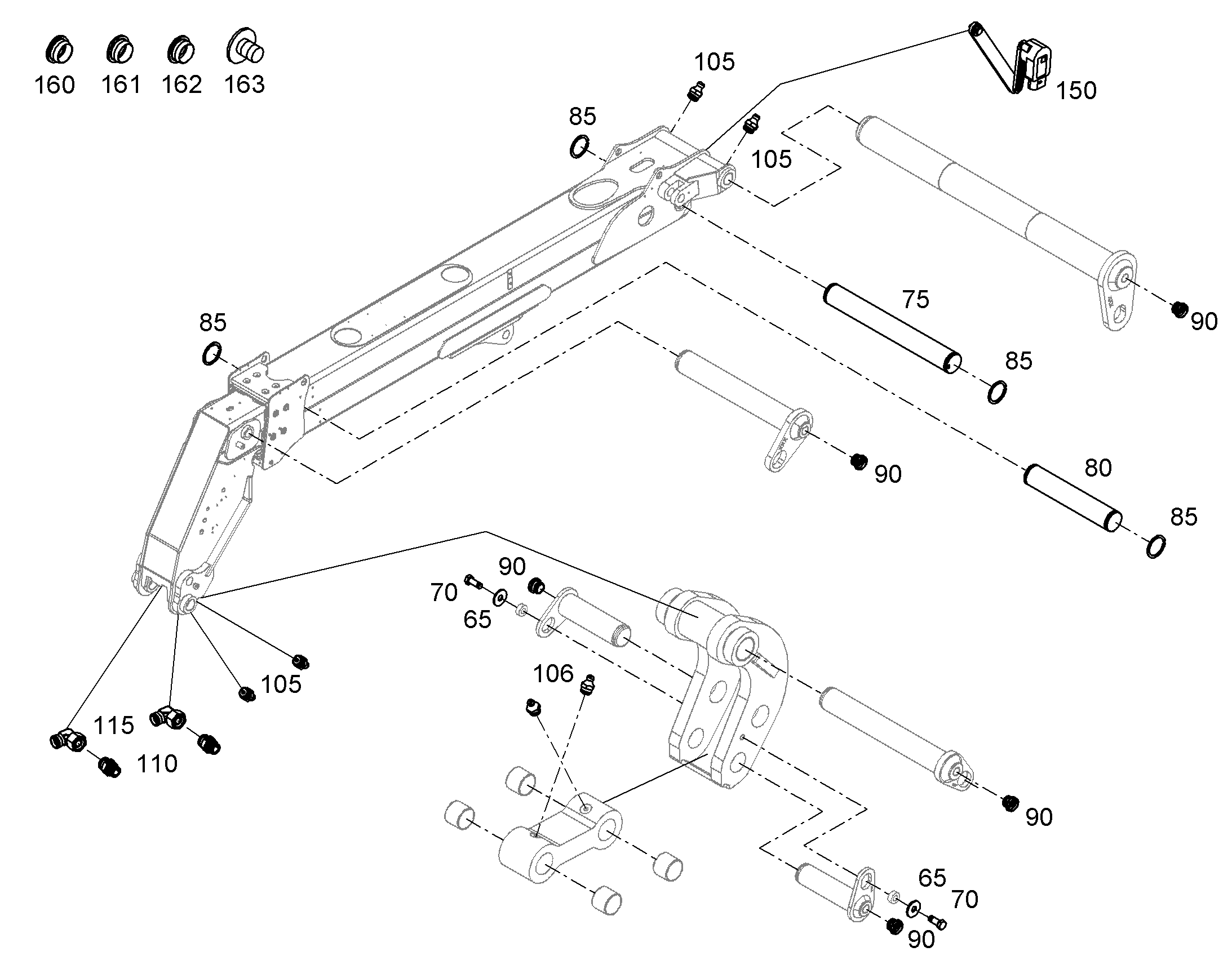 ЗАГЛУШКА GPN 950/5,4 NATUR 12269666 LIEBHERR