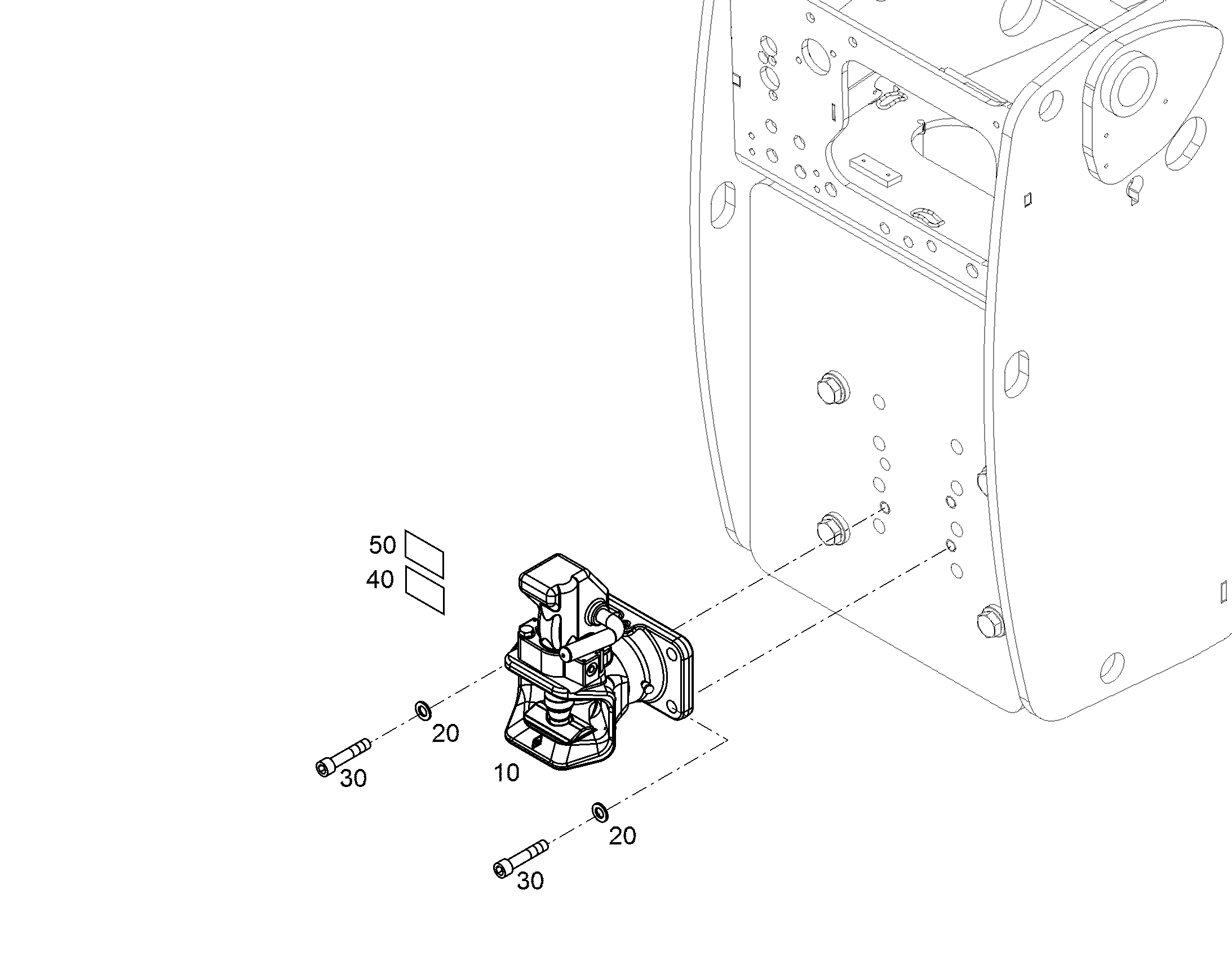 УКАЗАТЕЛЬНАЯ ТАБЛИЧКА 120mmX60mm 12487252 LIEBHERR