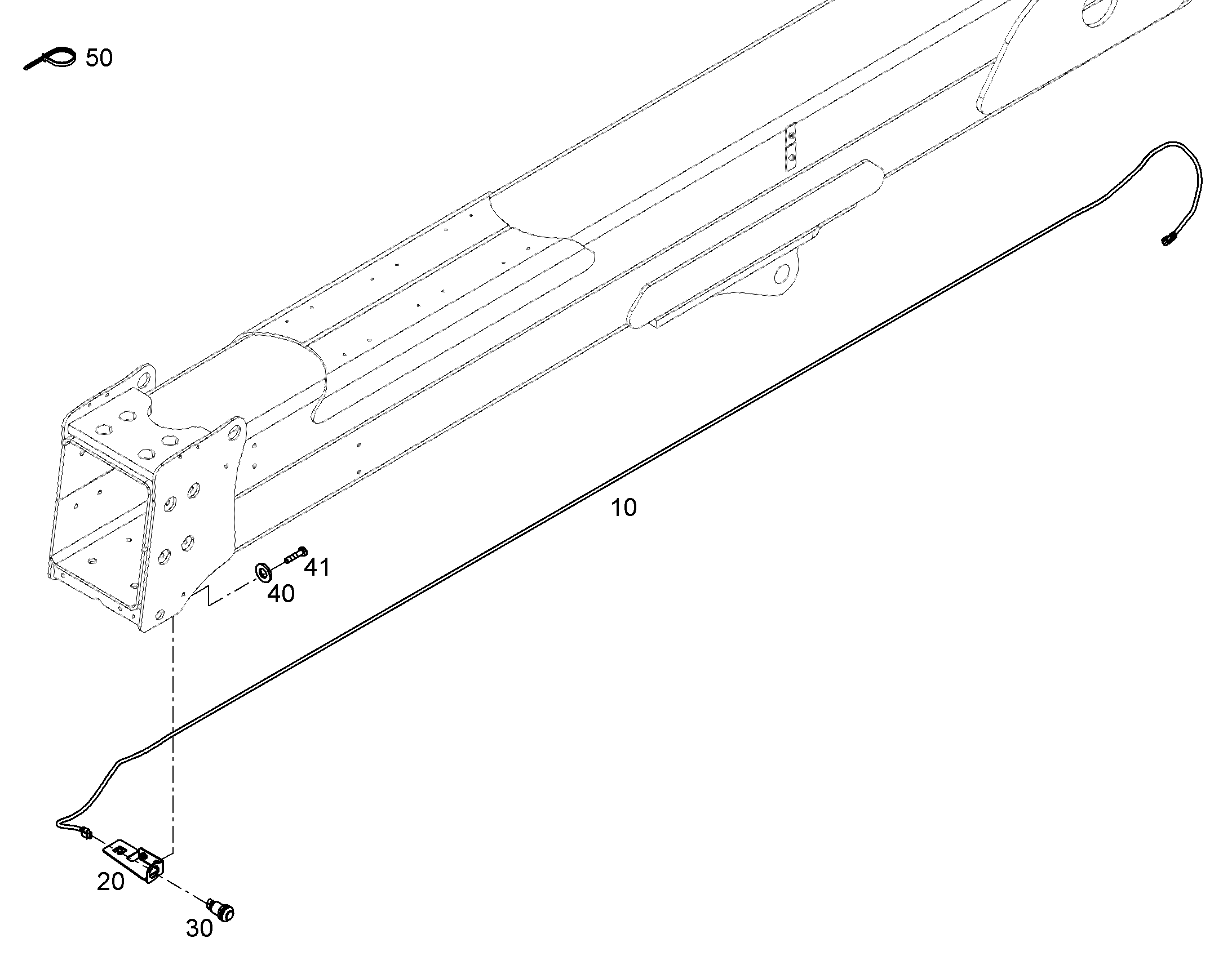 КЛАВИША 11840872 LIEBHERR
