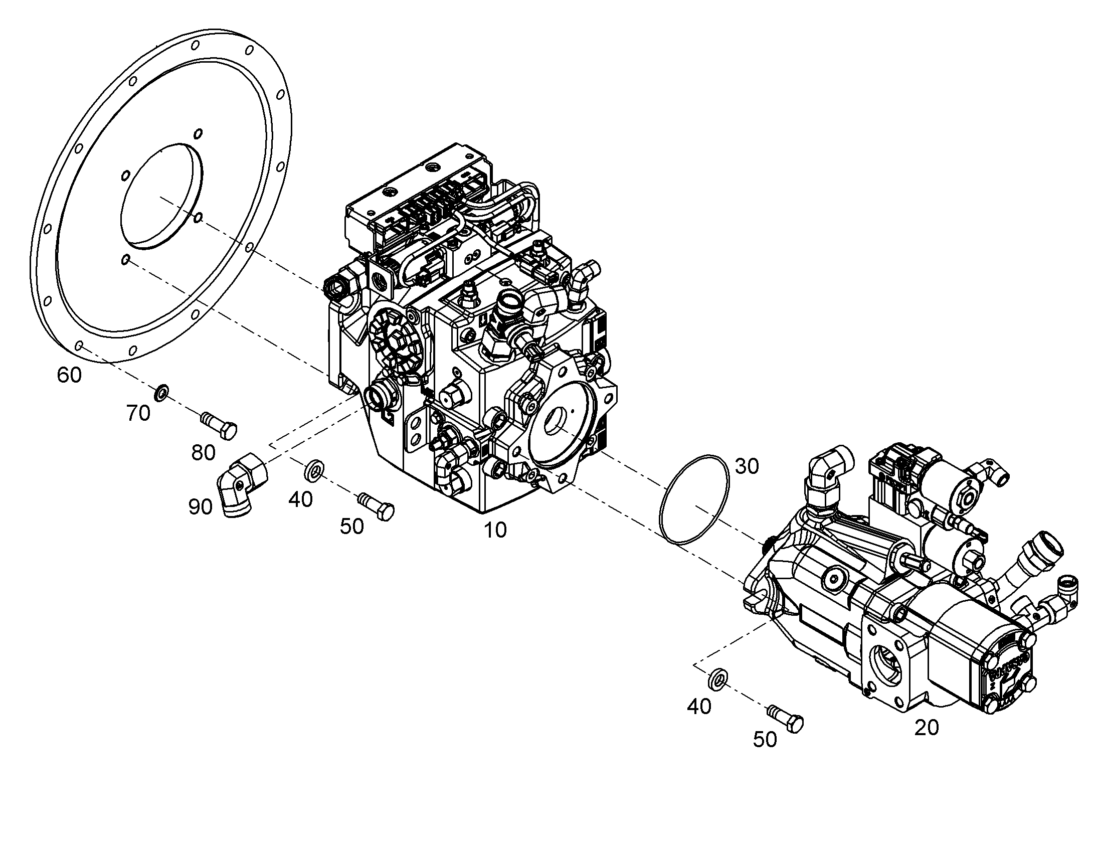 ГИДРОМОТОР 12472393 LIEBHERR