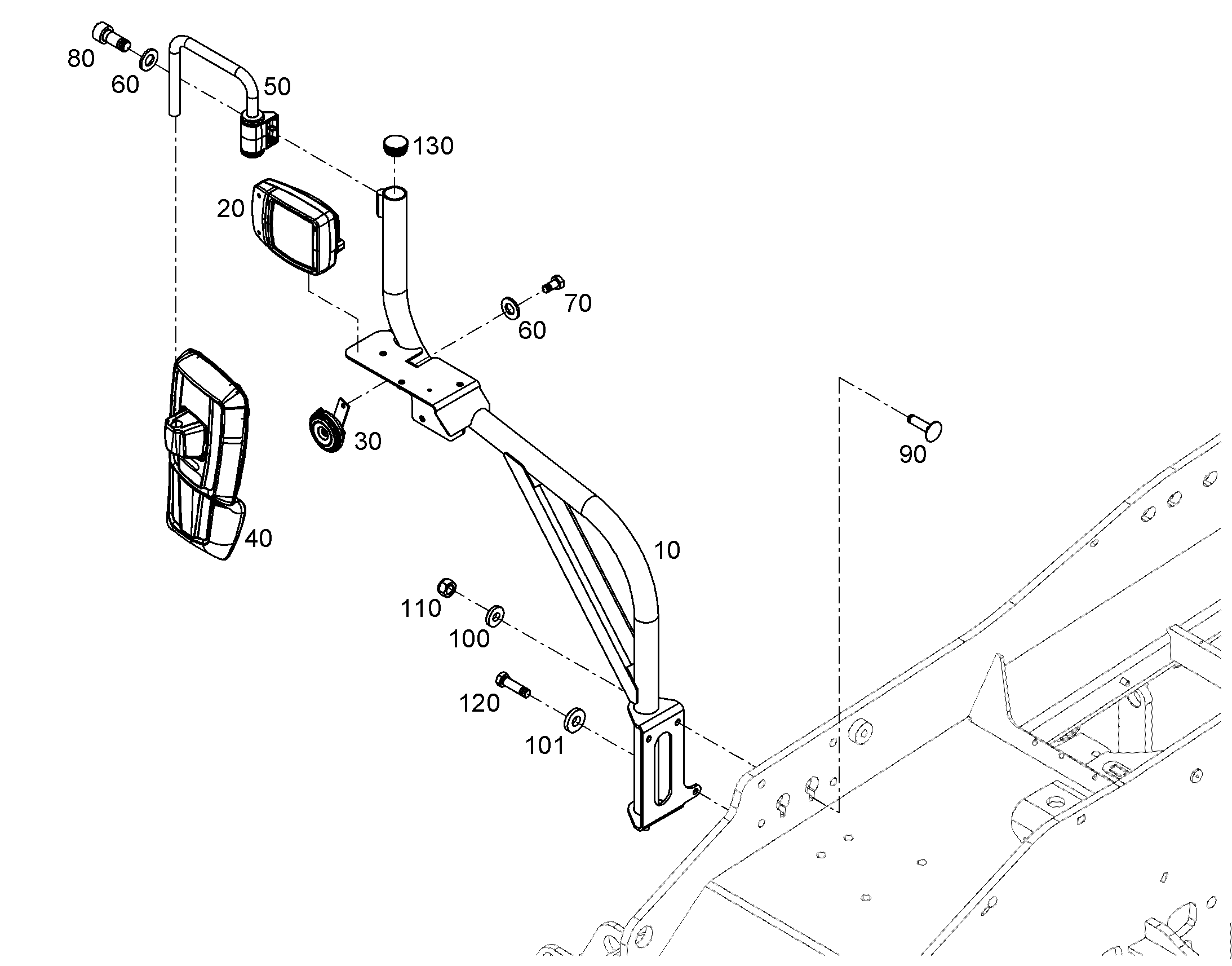 КРЕПЕЖ 12466280 LIEBHERR