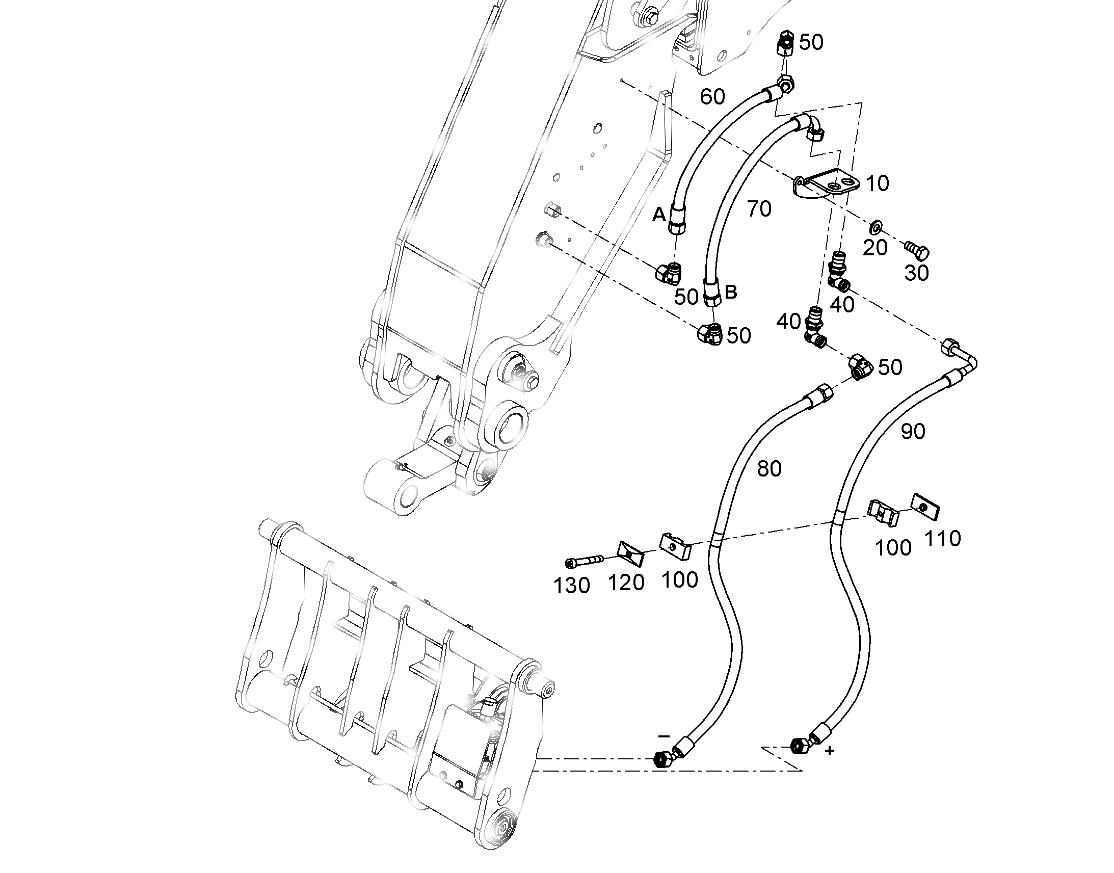 РАЗДЕЛИТЕЛЬНЫЙ ЛИСТ 12467484 LIEBHERR