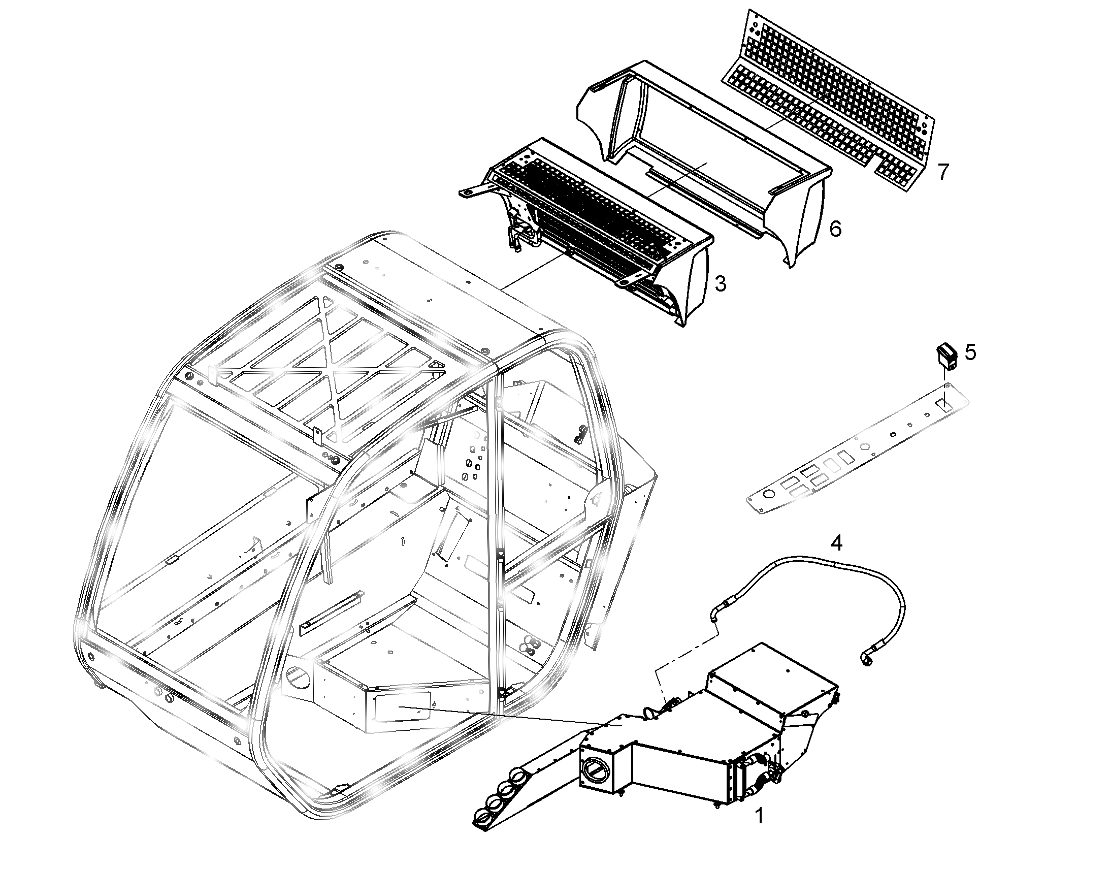 СОЕДИНЕНИЯ ШЛАНГОВЫЕ КОНДИЦ. 10317269 LIEBHERR