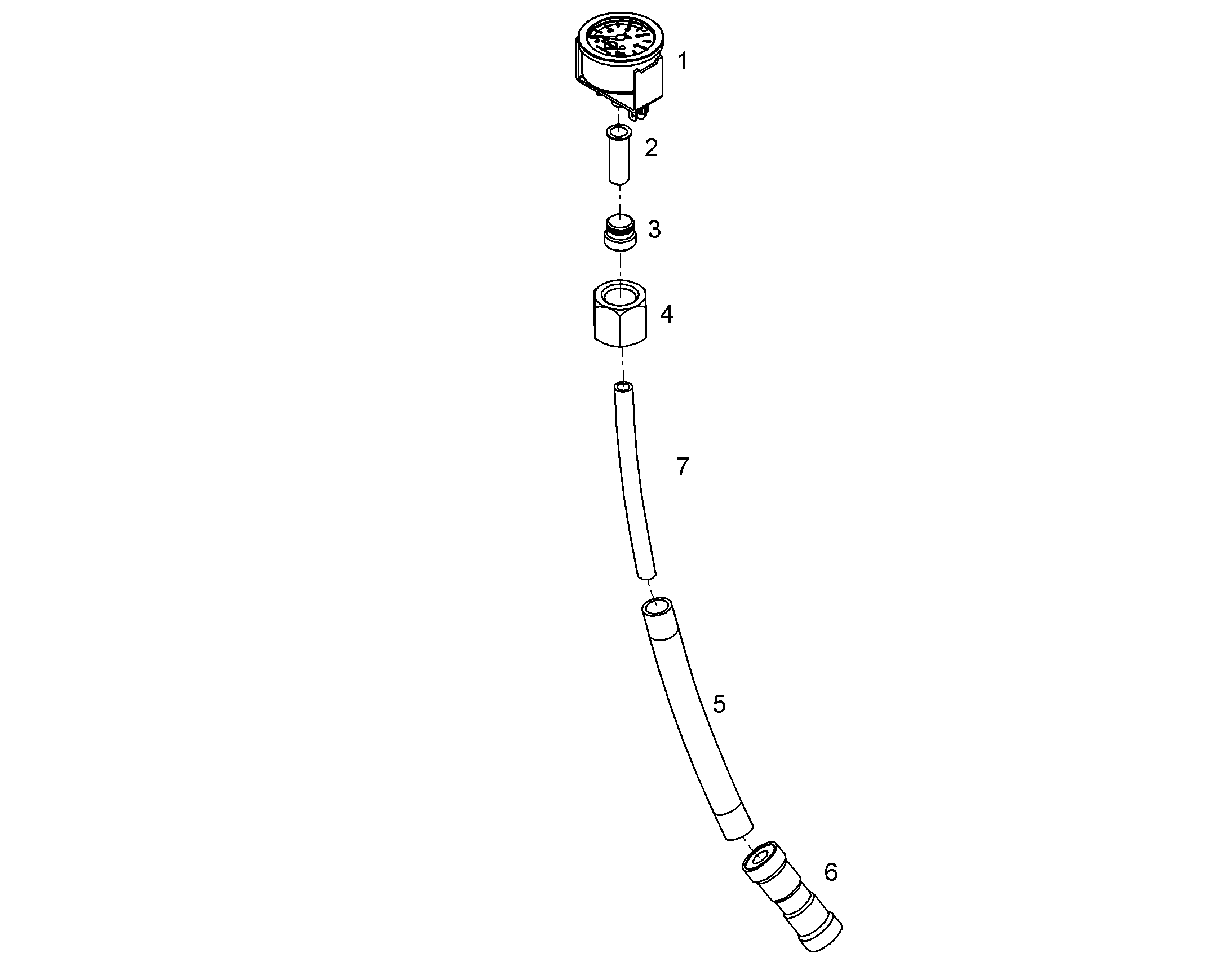 МАНОМЕТР 12228181 LIEBHERR