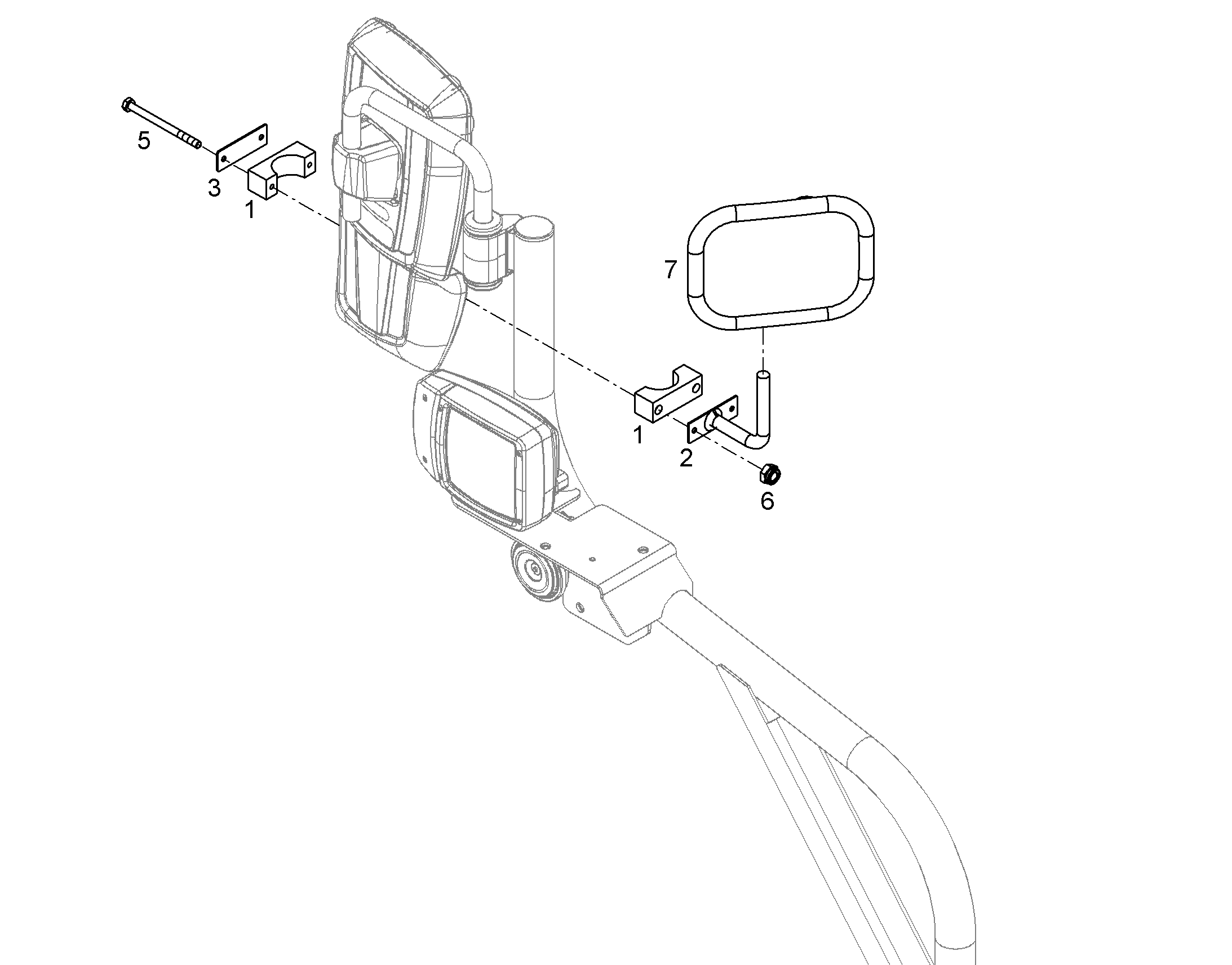 КРЕПЕЖ 12487695 LIEBHERR