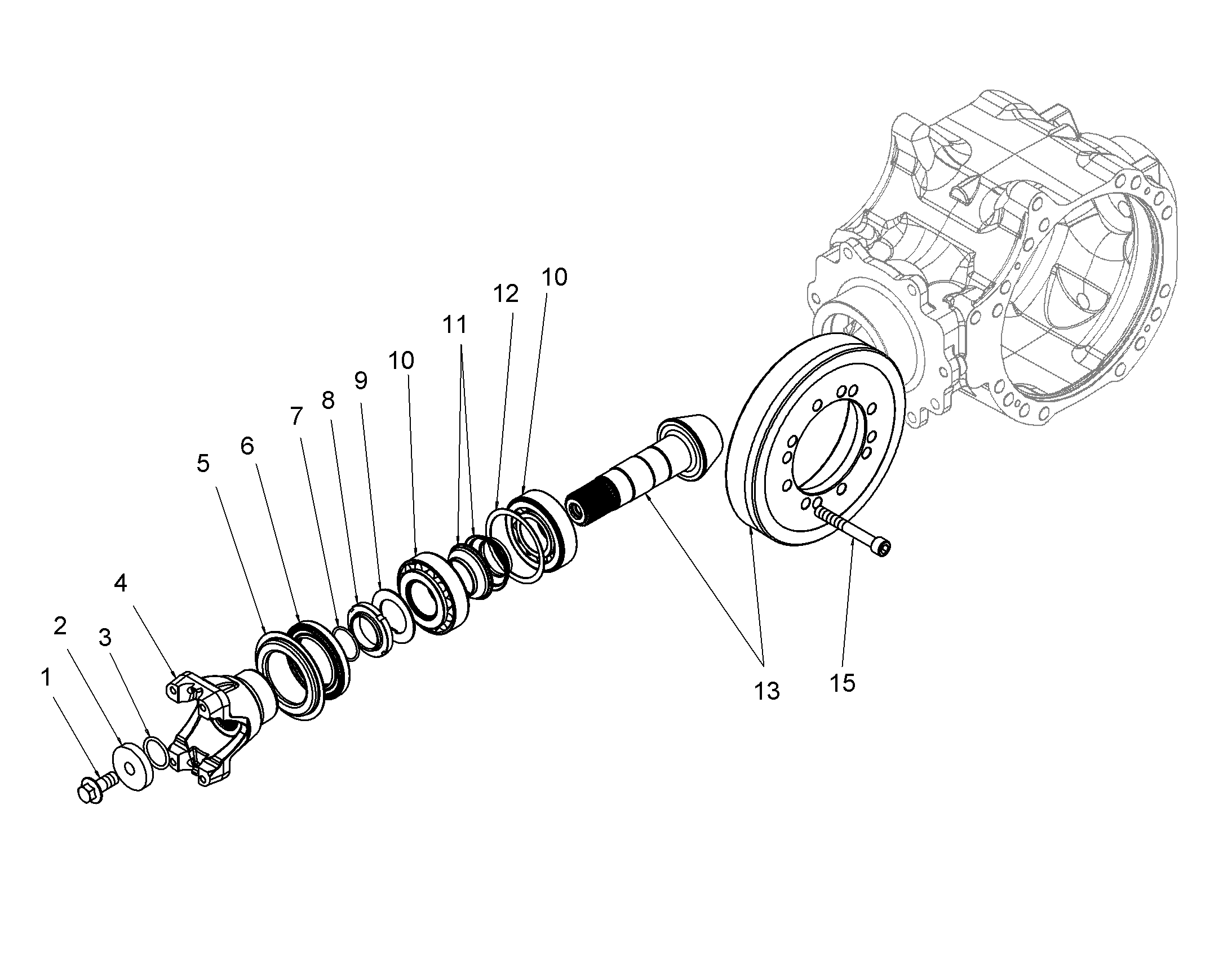 ВАЛ 12227098 LIEBHERR