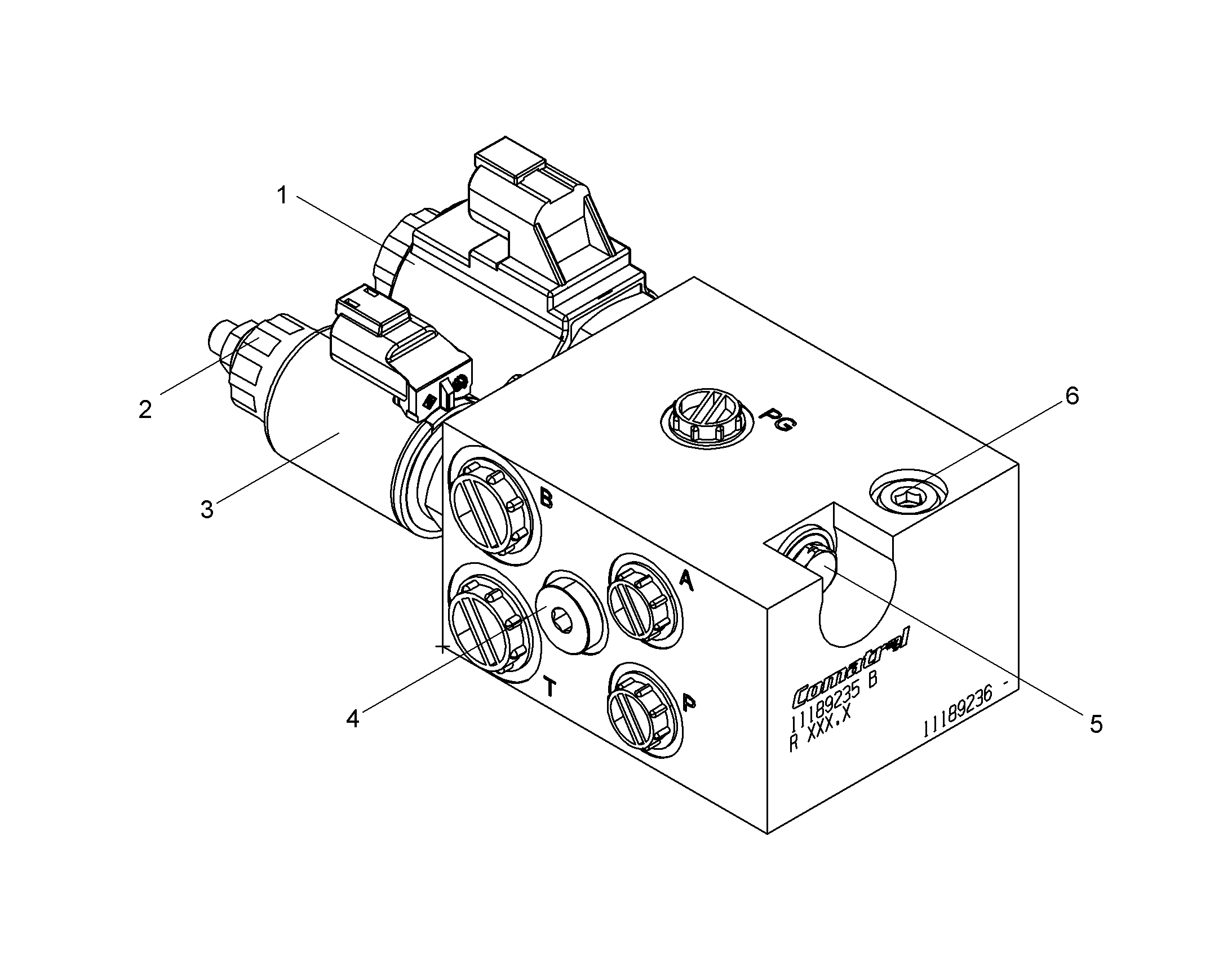 ЗАГЛУШКА РЕЗЬБОВАЯ G1/4 12228044 LIEBHERR