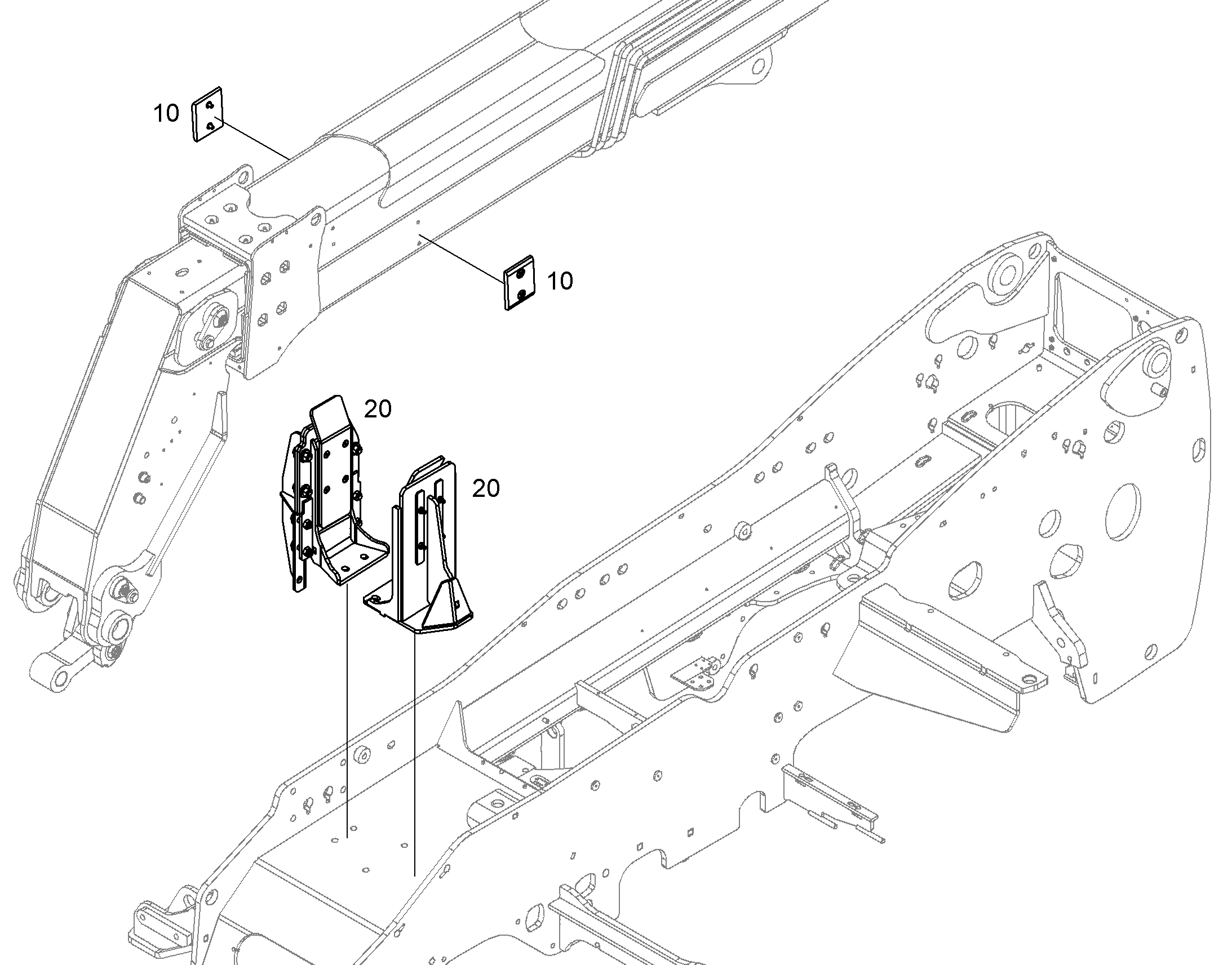 ПЛАСТИНЫ СКОЛЬЖЕНИЯ 11404779 LIEBHERR