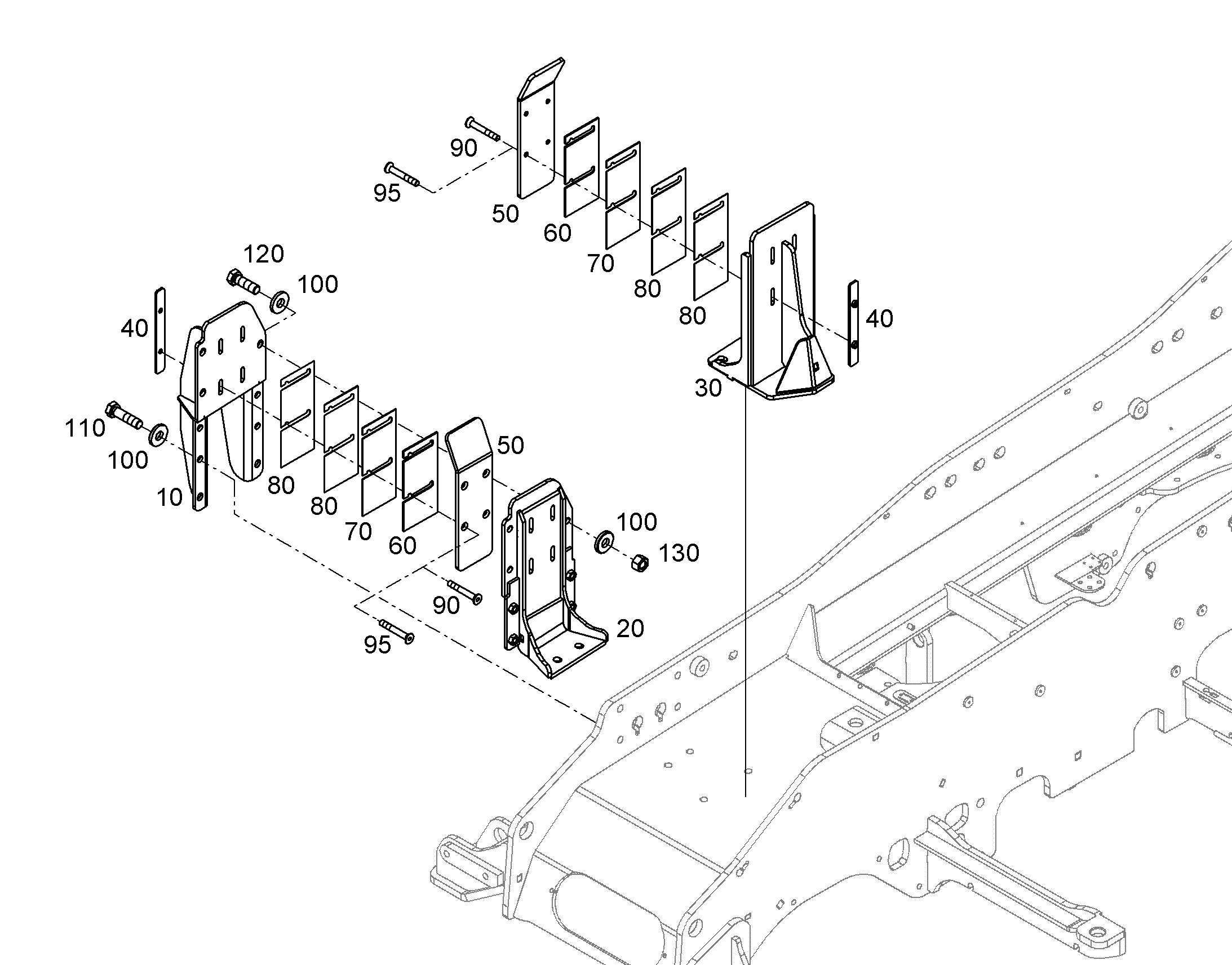ПЛАНКА РЕЗЬБОВАЯ 11433334 LIEBHERR