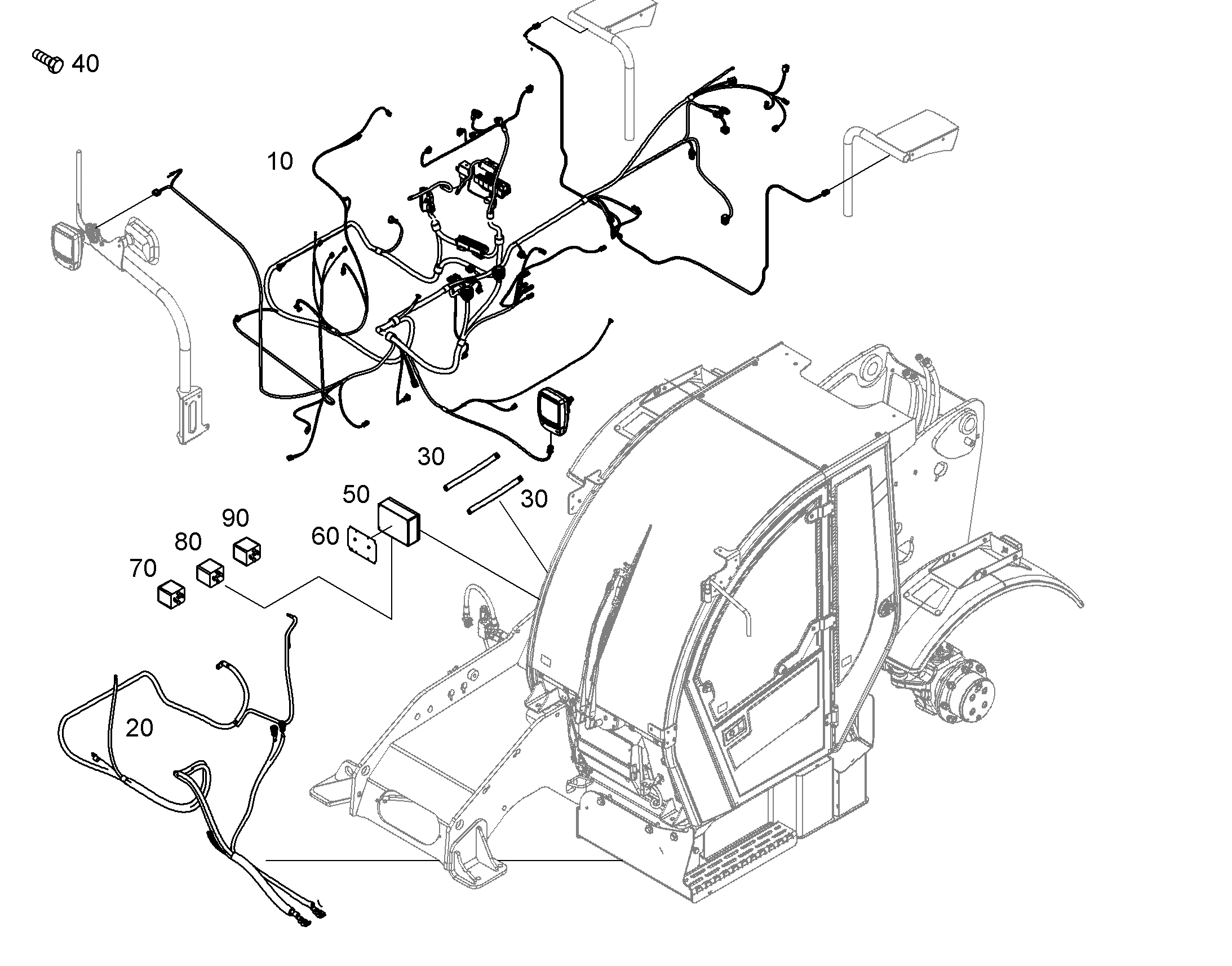 ДЕТАЛИ КРЕПЕЖНЫЕ 11374603 LIEBHERR