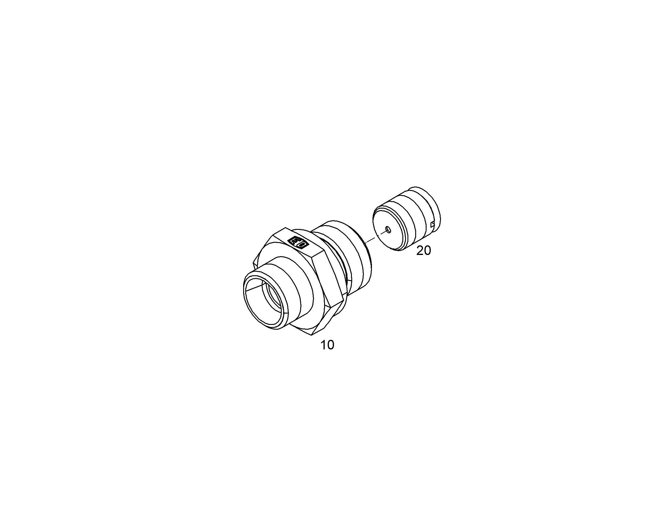 СОПЛО 2,0 7410395 LIEBHERR