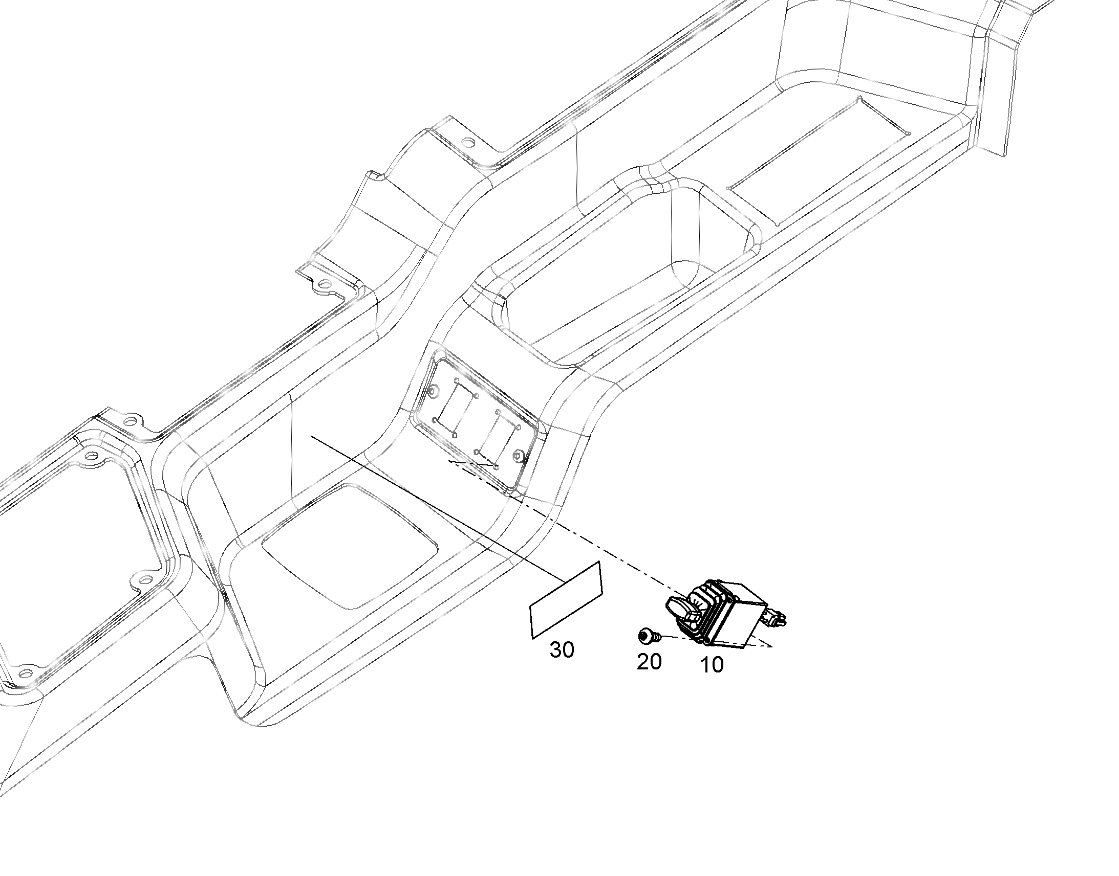 ТАБЛИЧКА HANDINCH 73mmX32mm 12497798 LIEBHERR