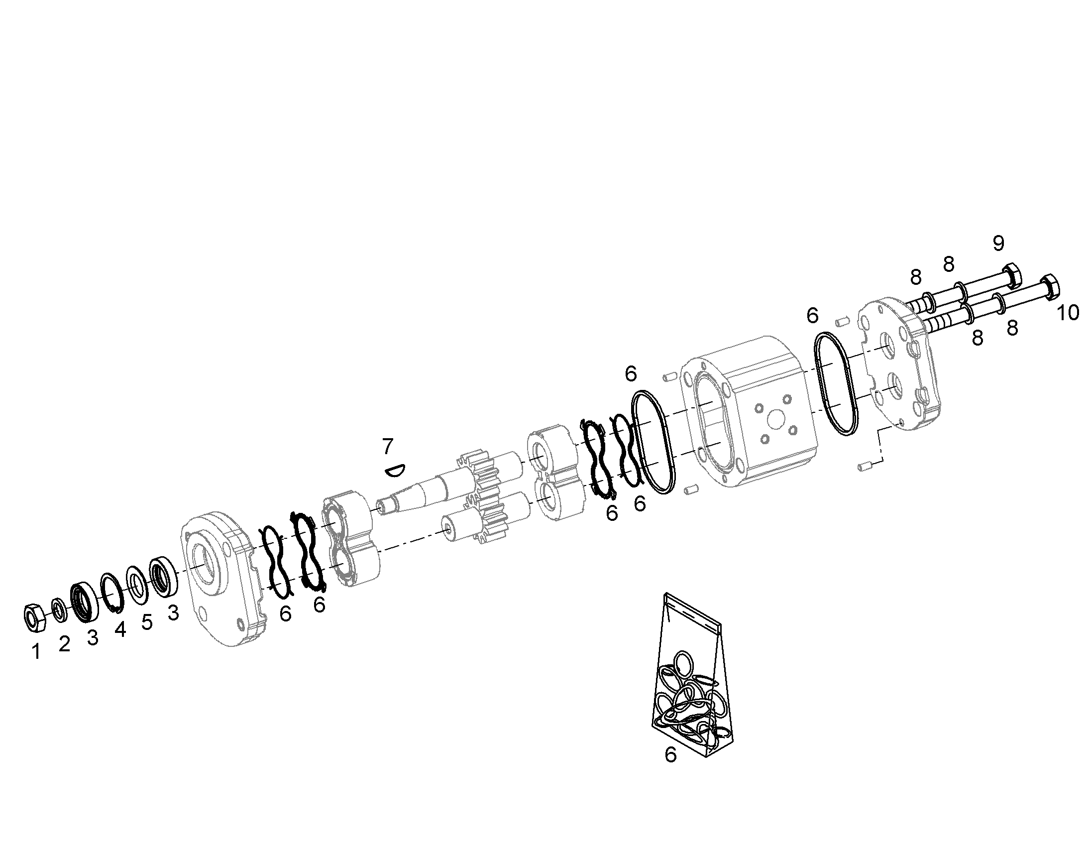 ГАЙКА M12X1,5 12228304 LIEBHERR