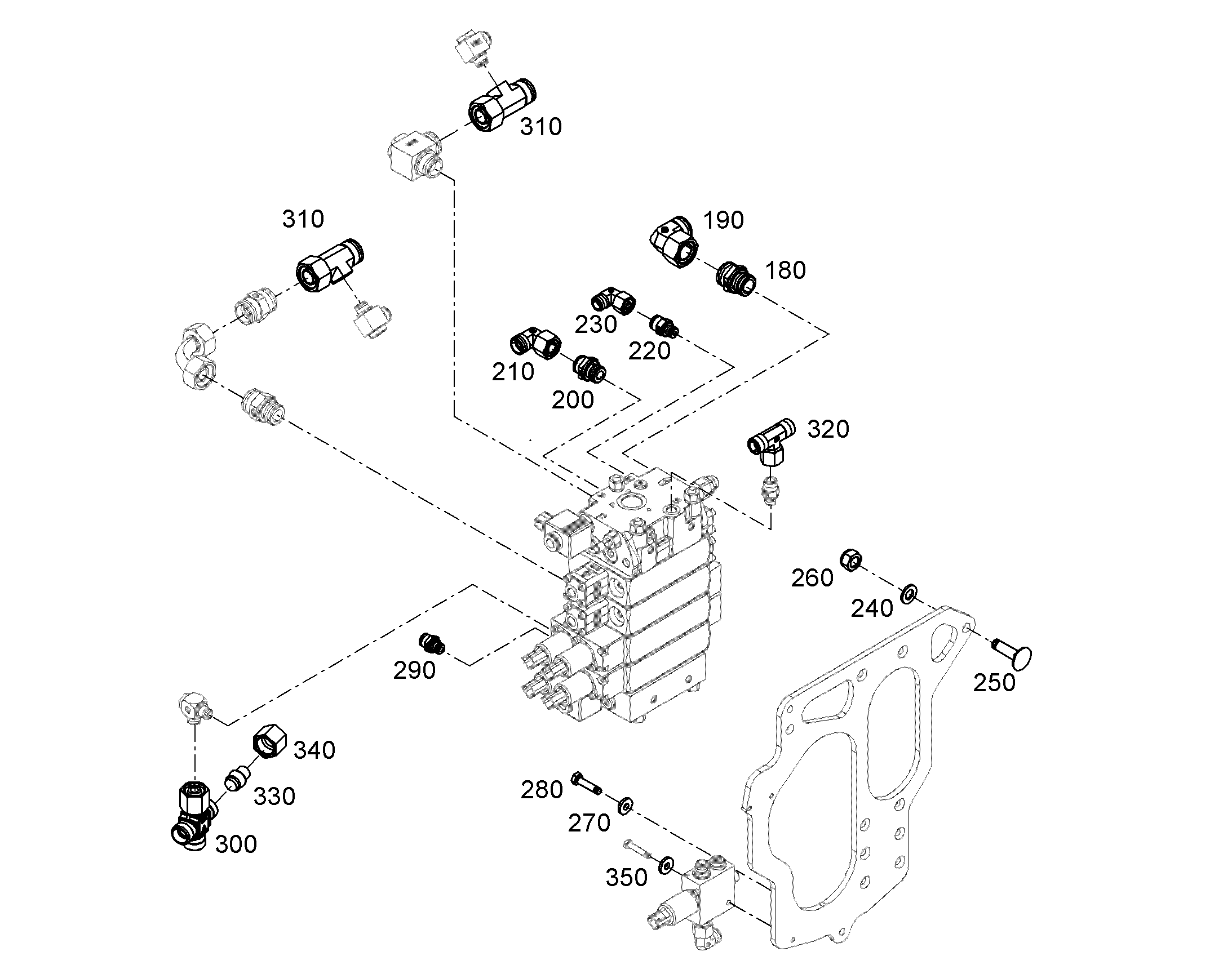 ГАЙКА НАКИДНАЯ ML10 247048702 LIEBHERR