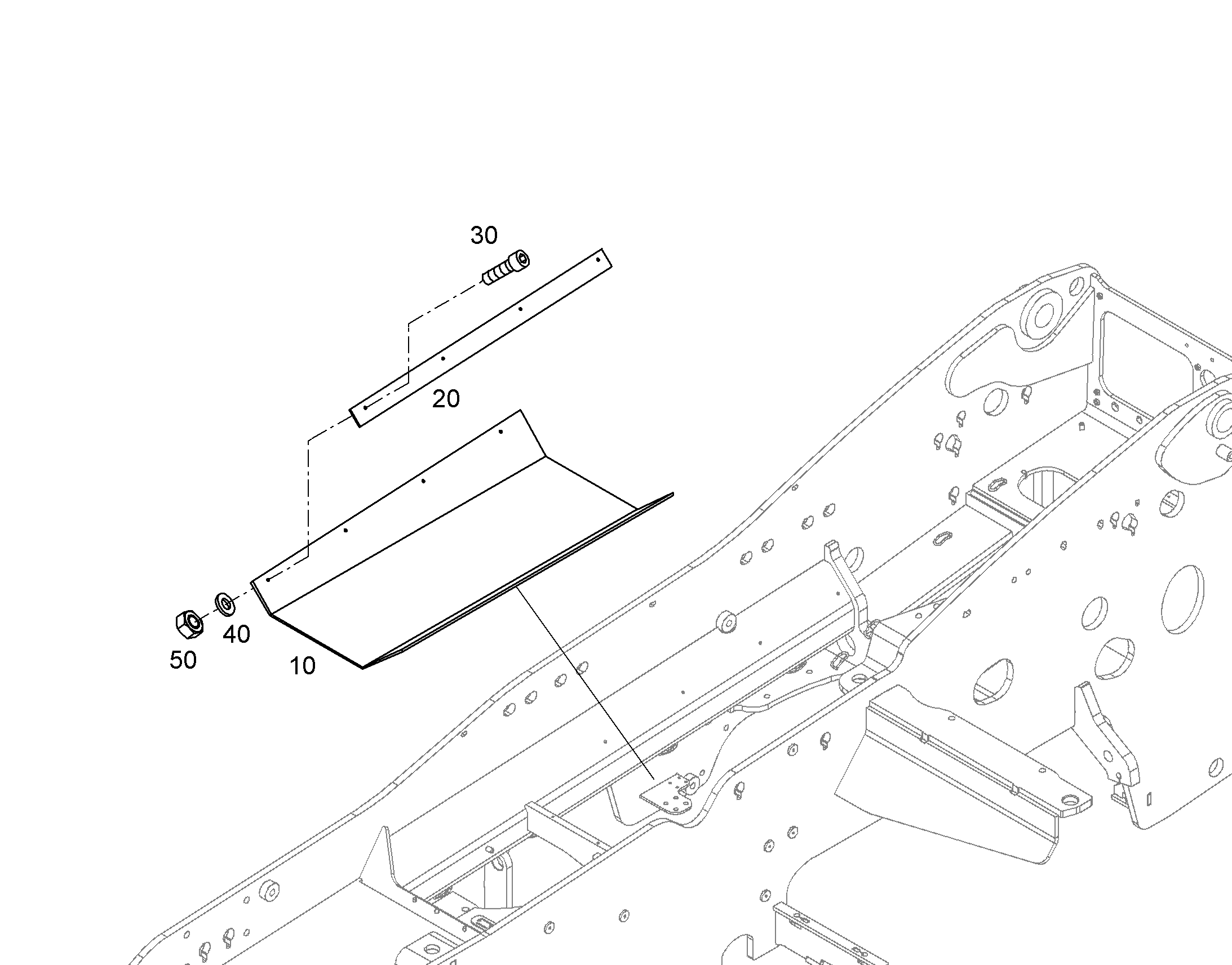 ЗАЩИТНЫЙ ТЕНТ В СБОРЕ 12923167 LIEBHERR
