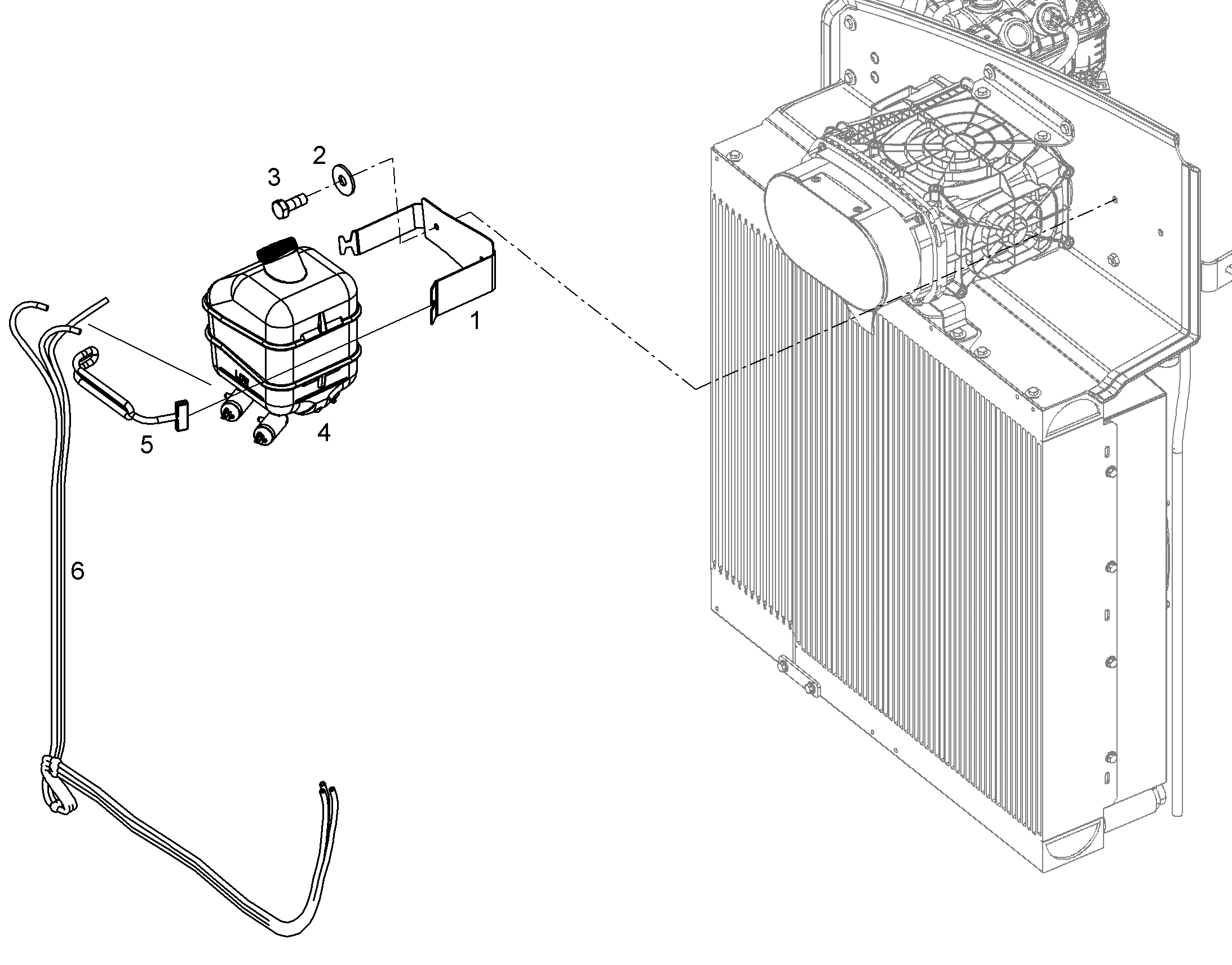 СОЕД.ШЛАНГОВЫЕ СТЕКЛООМЫВАТЕЛЯ 12437077 LIEBHERR