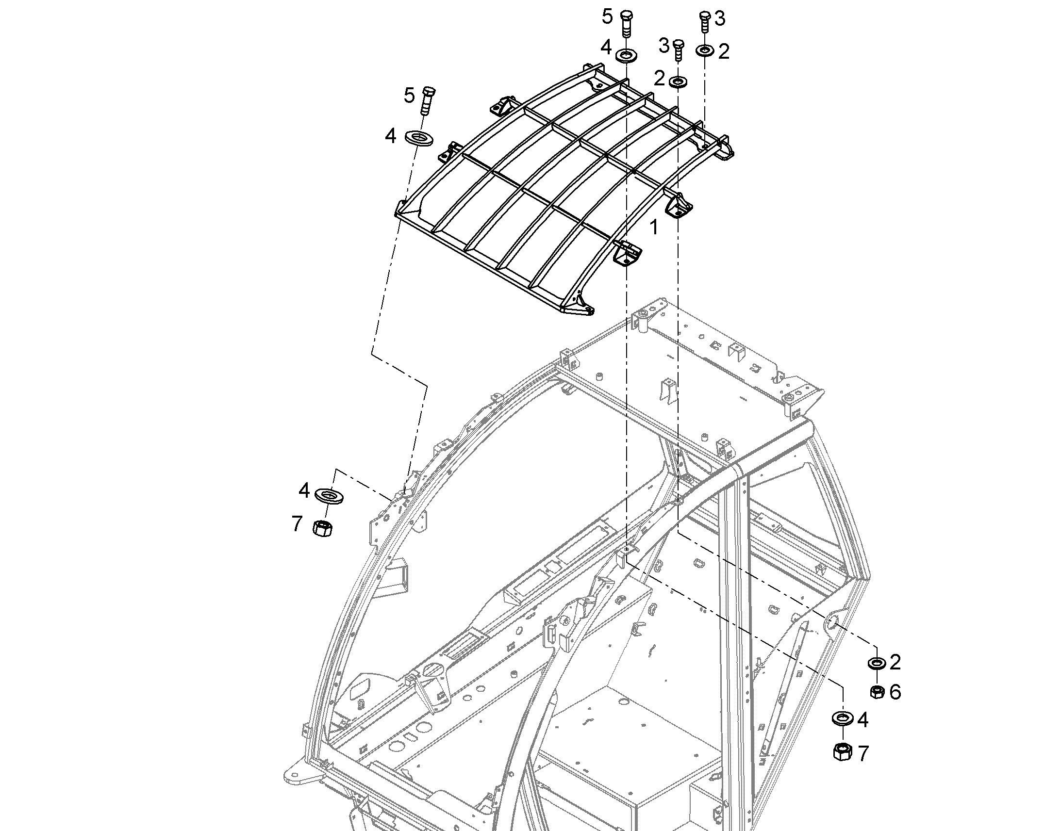 ШЕСТИГРАННАЯ ГАЙКА M12 12224290 LIEBHERR
