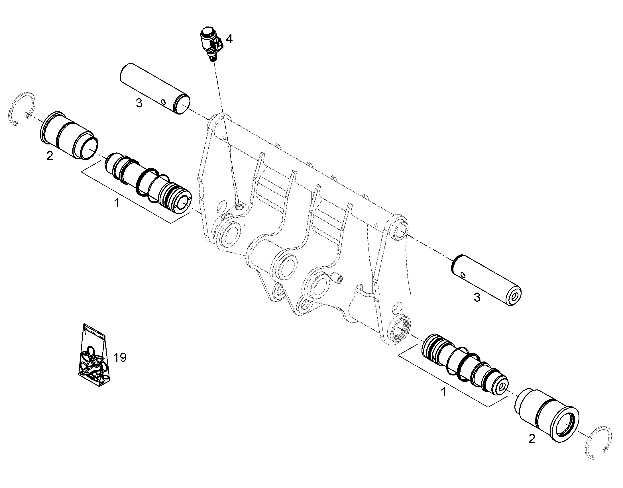 СТОПОРНОЕ КОЛЬЦО DIN 472 80 428109801 LIEBHERR